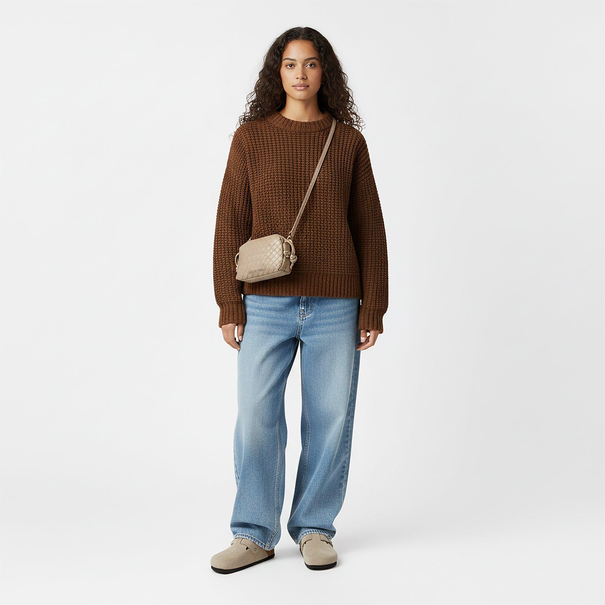 Taupe - Jack Wills - Woven crossbody Bag - 6