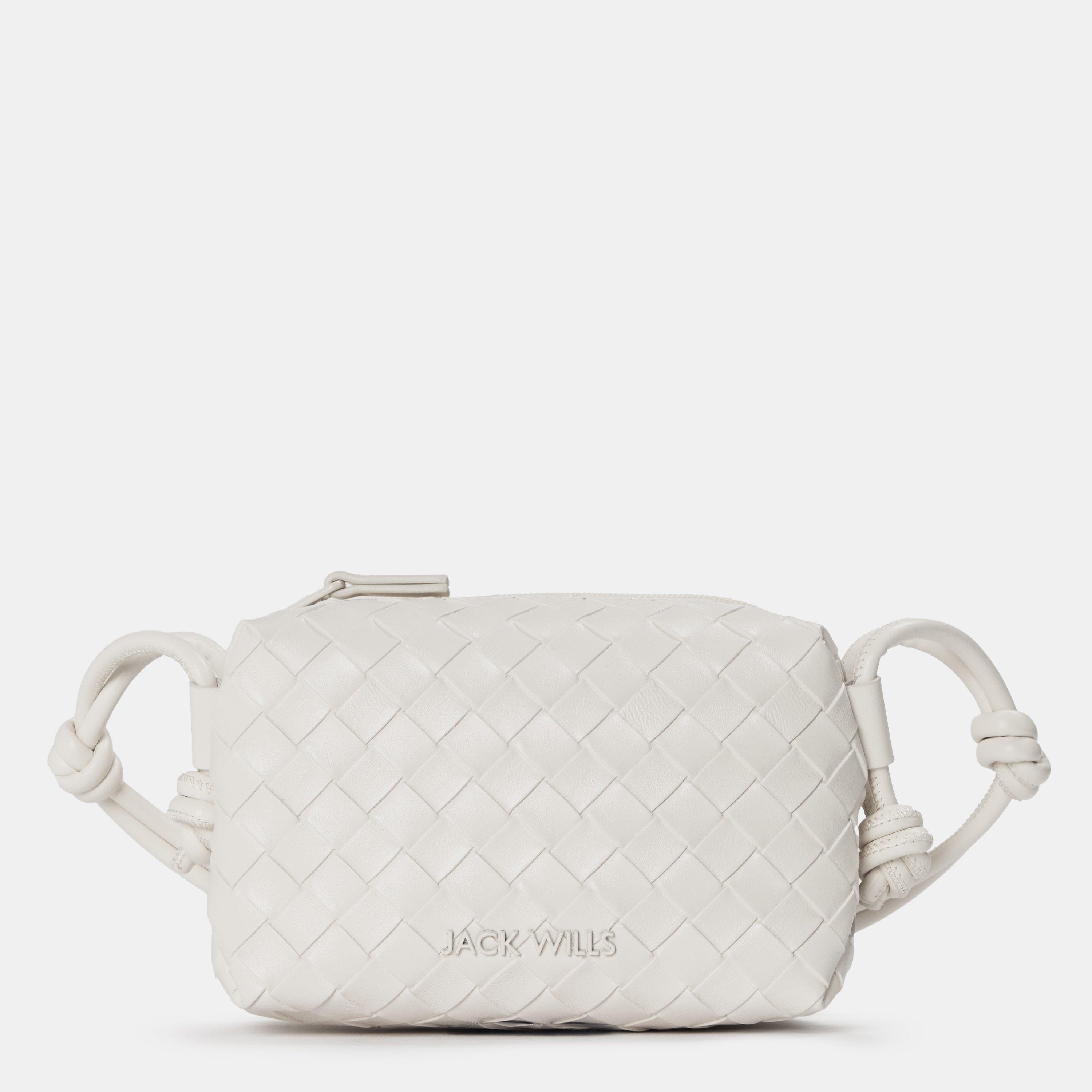Cream - Jack Wills - Woven crossbody Bag - 1