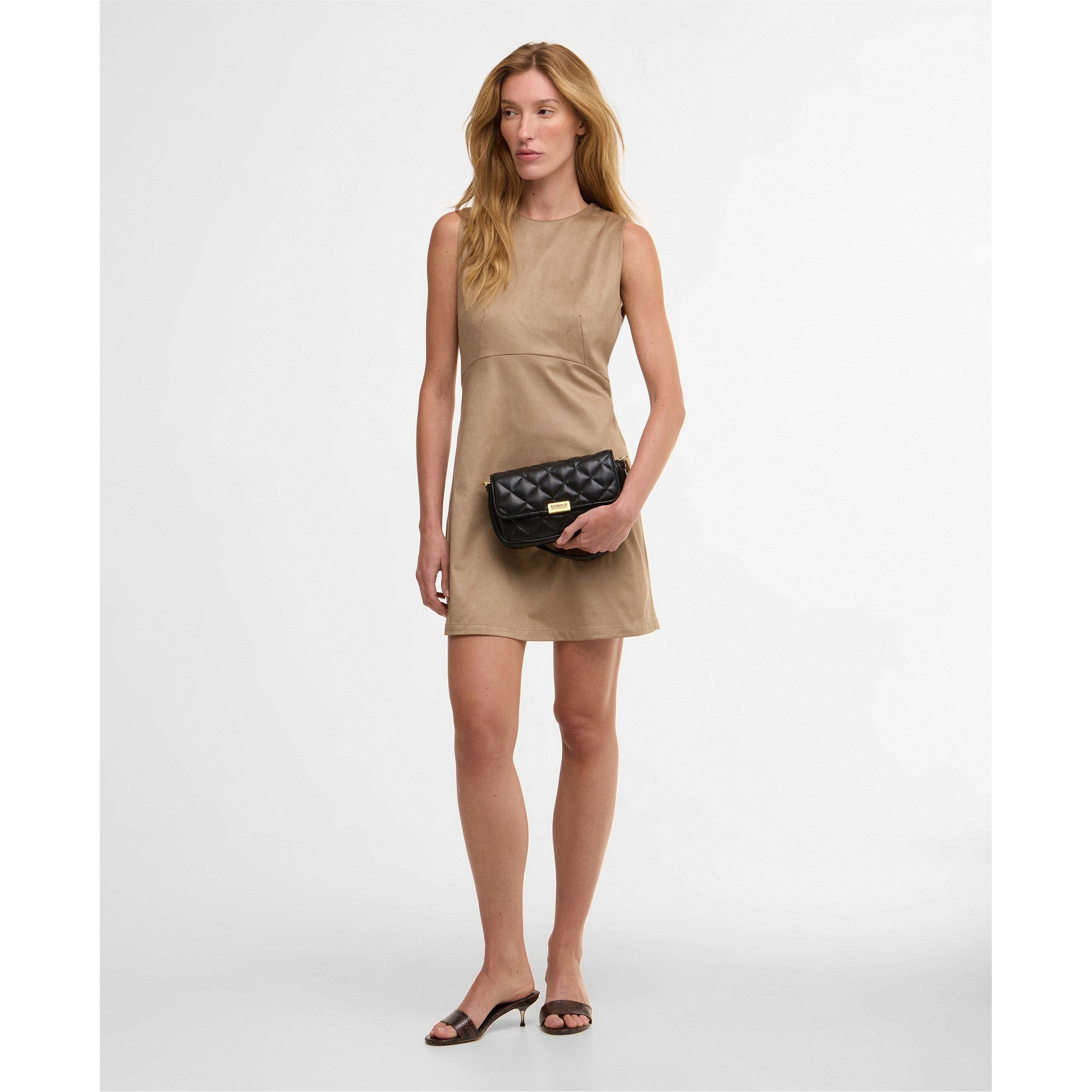 Black - Barbour International - Womens Soft Quilt Mini Soho Crossbody Bag - 3