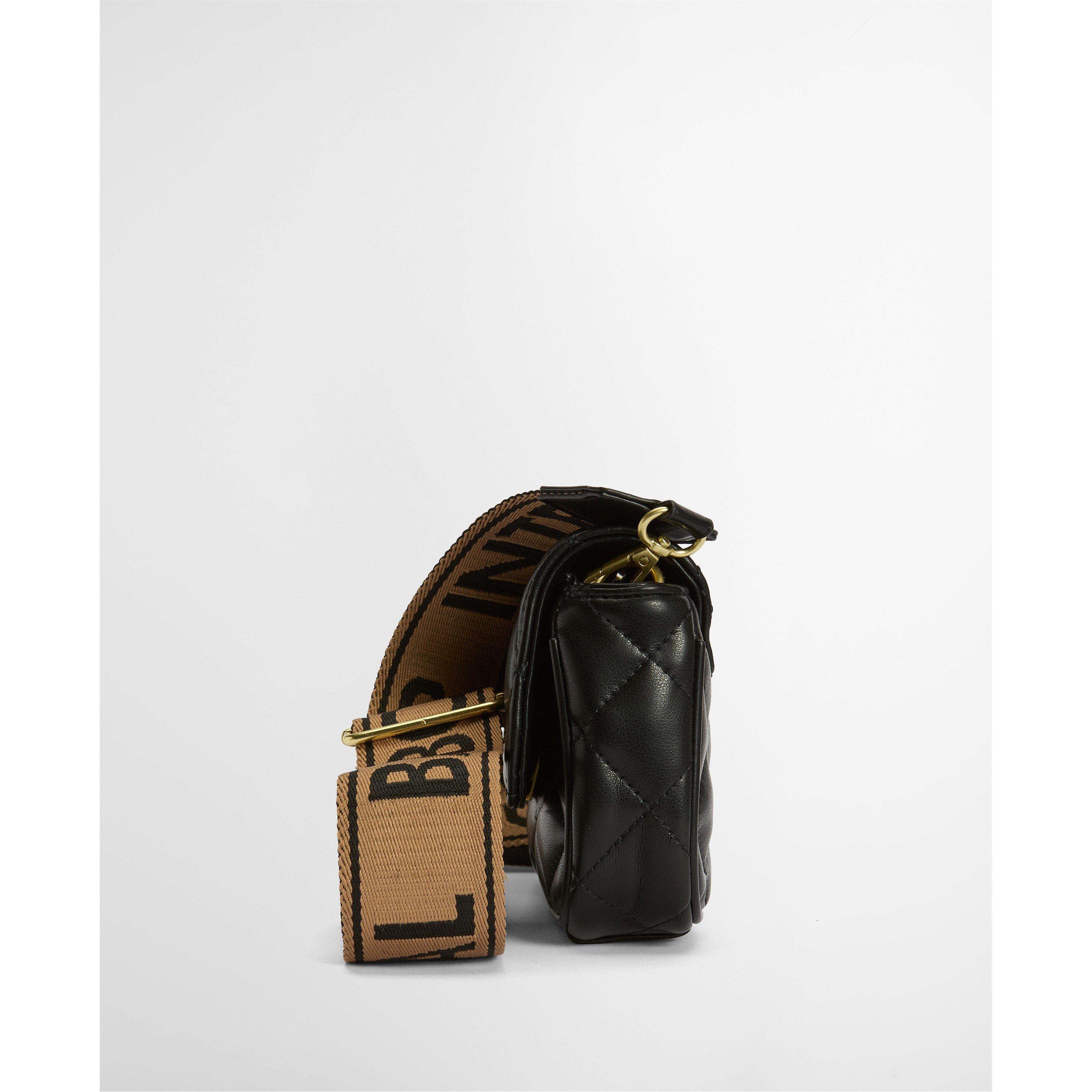 Black - Barbour International - Womens Soft Quilt Mini Soho Crossbody Bag - 9