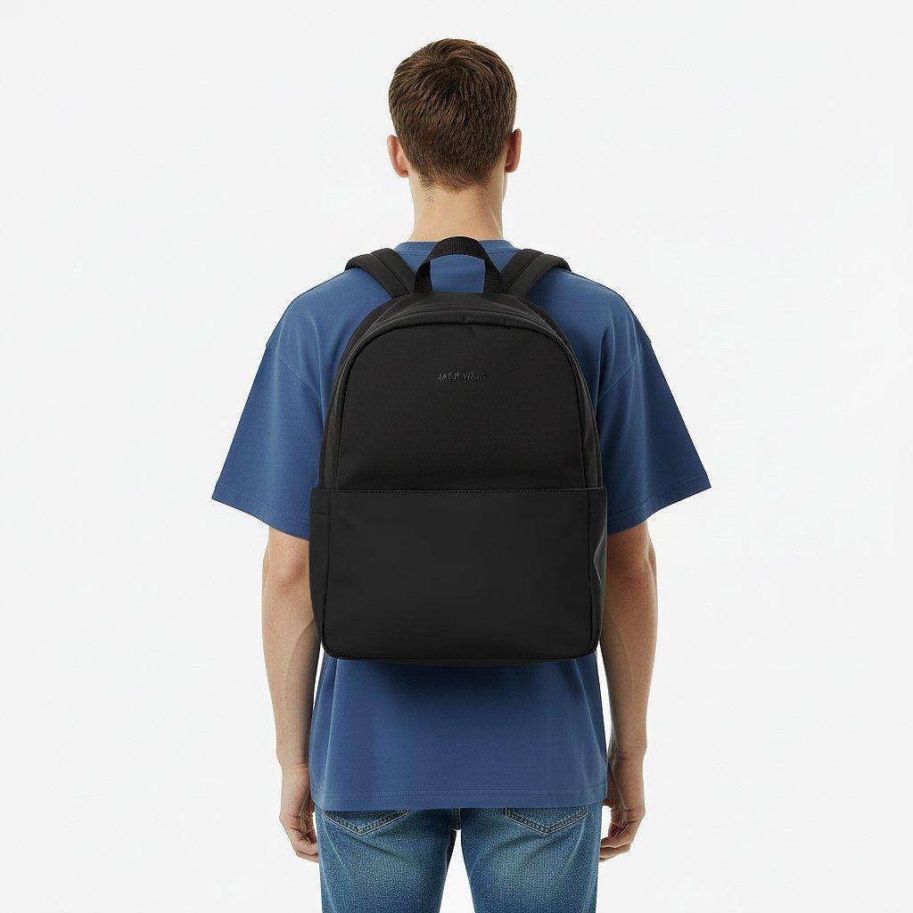 Sort - Jack Wills - Coated Backpack - 3