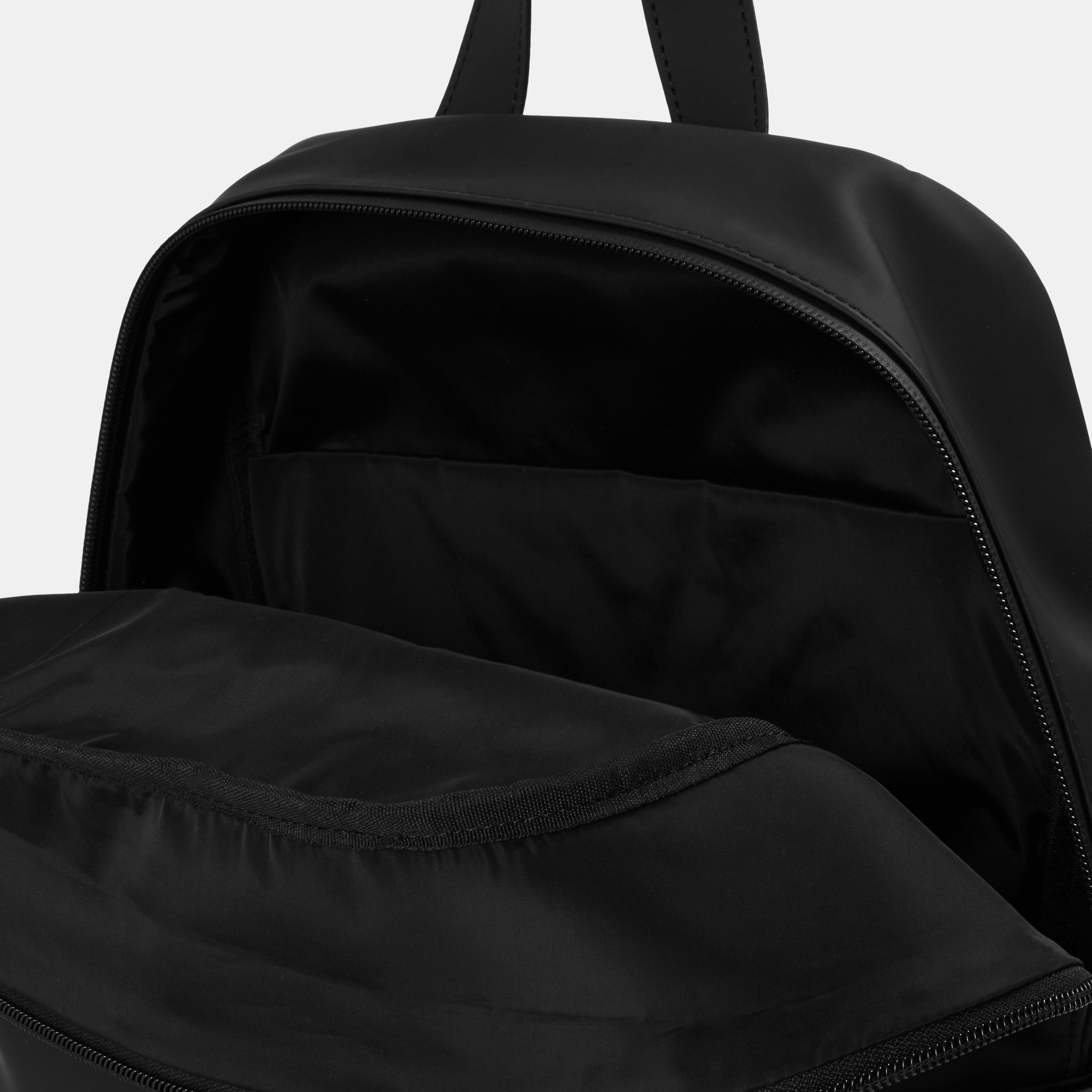 Black - Jack Wills - Coated Backpack - 4