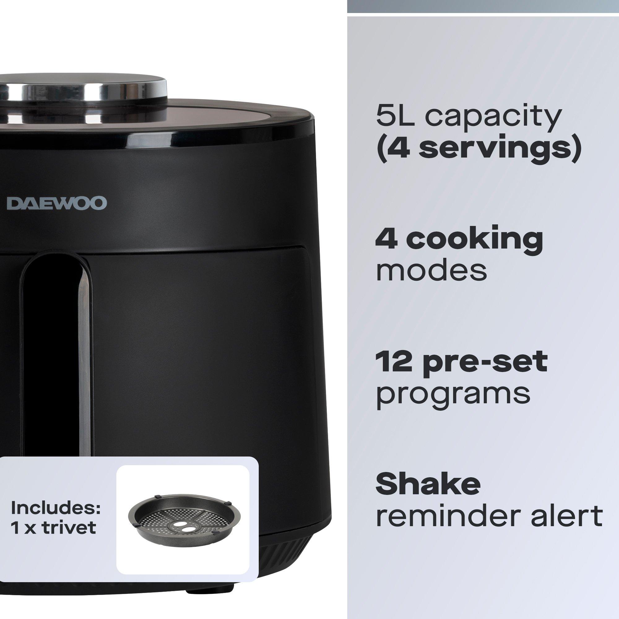 Black - Daewoo Electricals - Fryers - 3