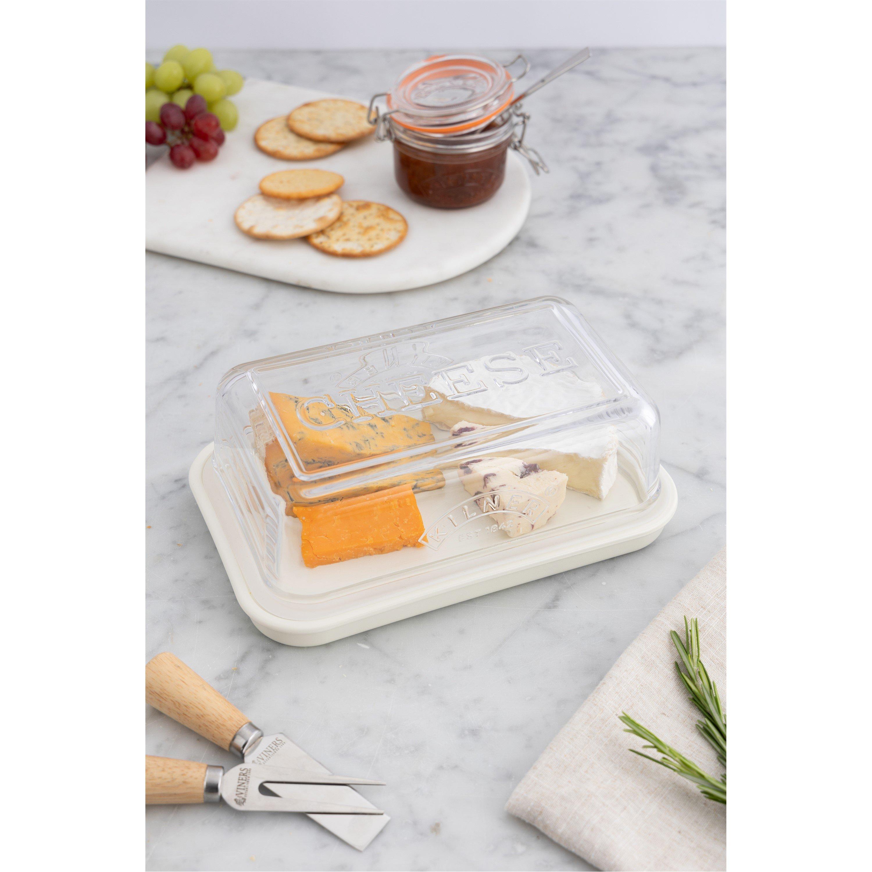 Kilner  Cheese Store And Serve - Clear - one