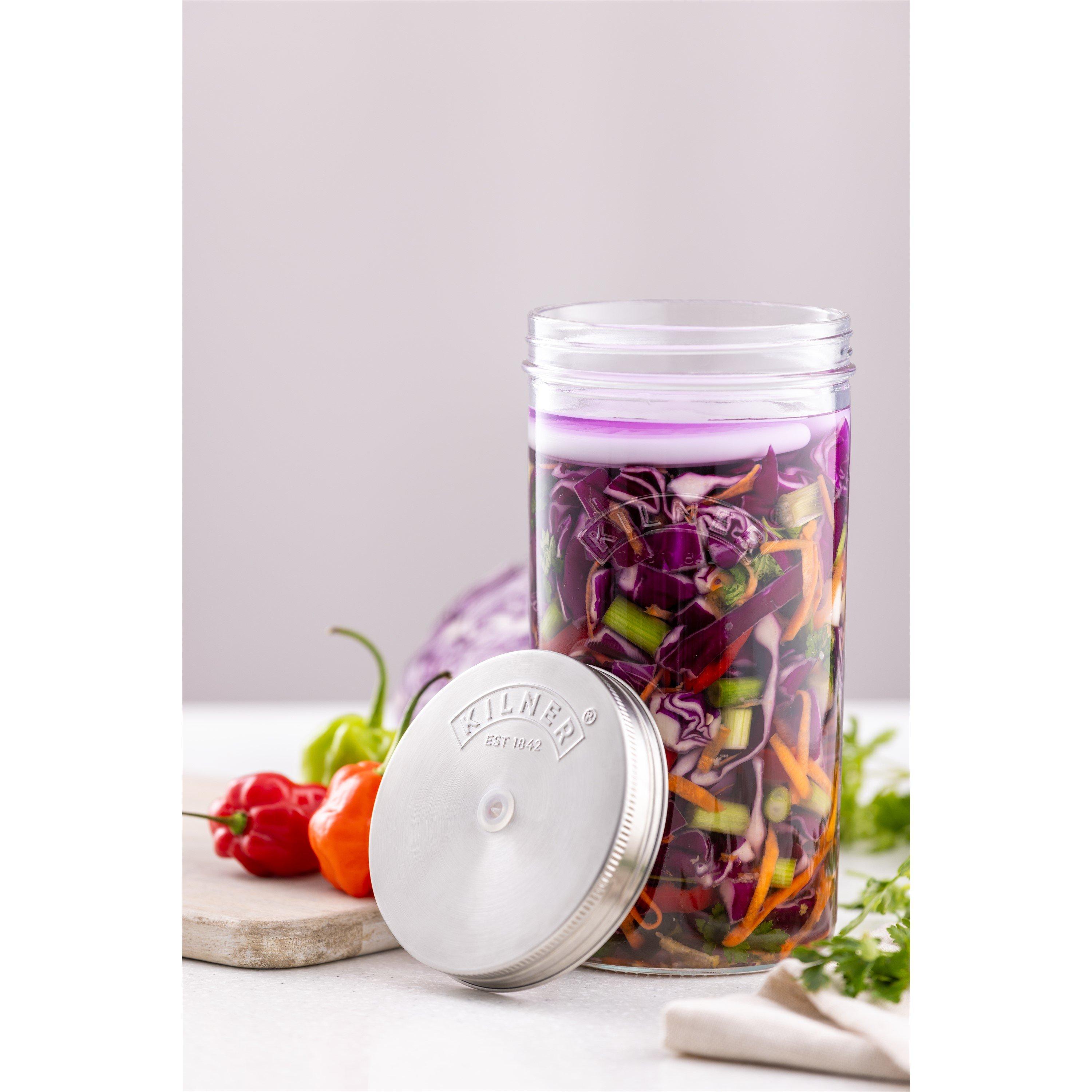 Clear - Kilner - 1l Fermentation Set - 1