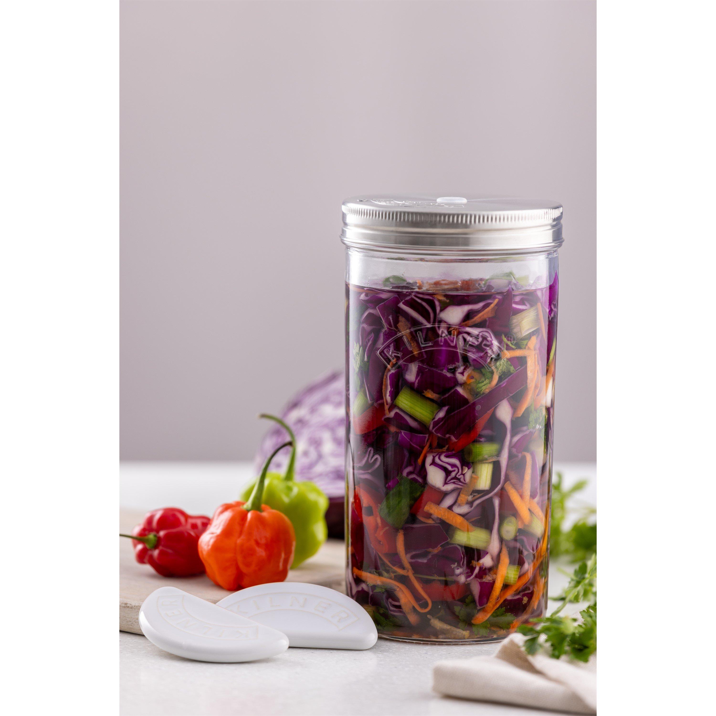 Clear - Kilner - 1l Fermentation Set - 2