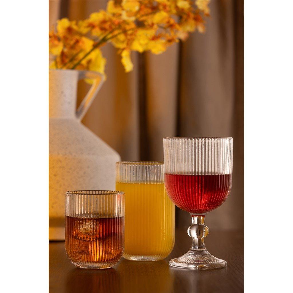 Clear - Ravenhead - Linea Set of 4 Hiball Glasses 43cl - 3