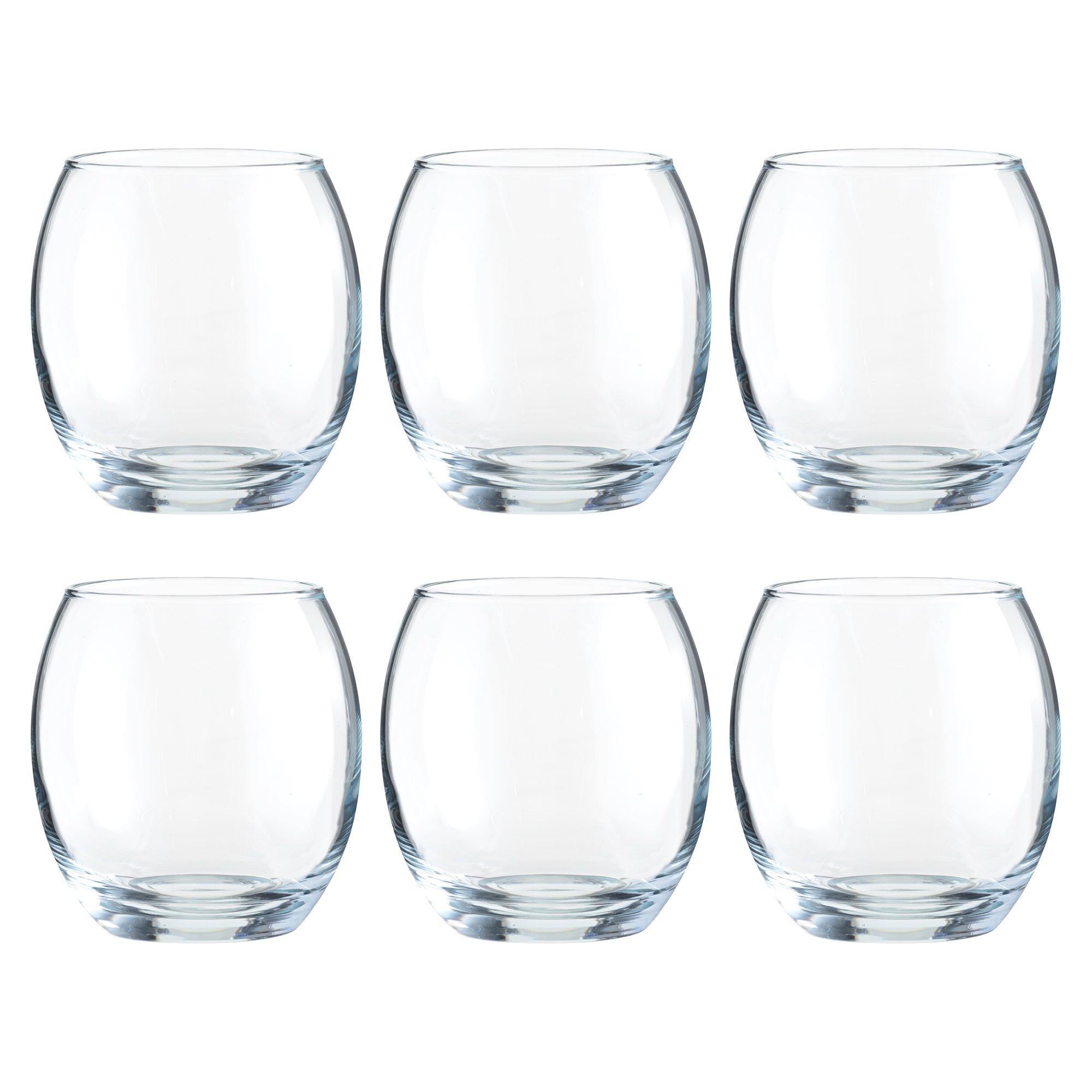 Clear - Ravenhead - Mode Set of 6 Mixer Glasses 38cl - 3