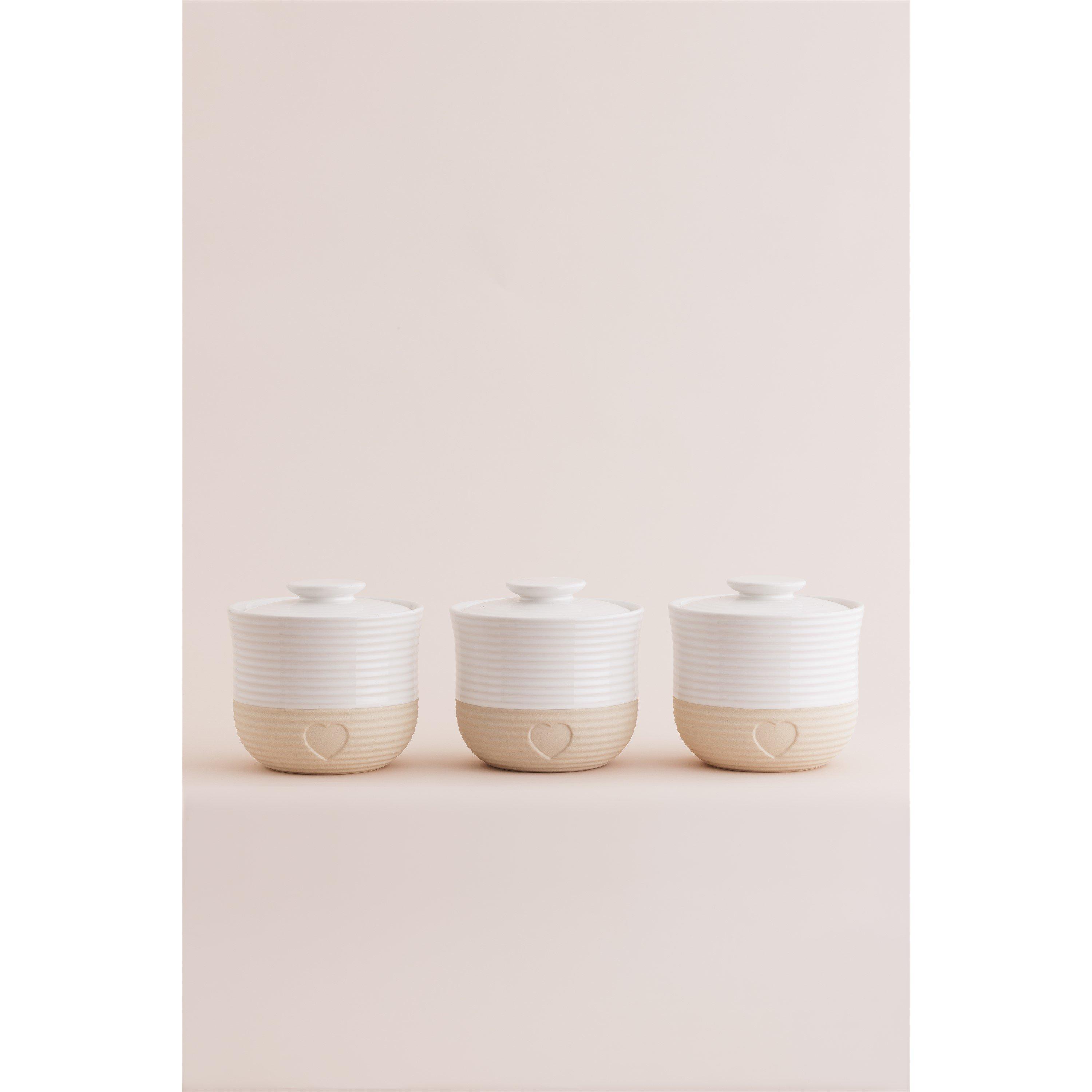 Multi - Mason Cash - Rustic Charm Set of 3 Storage Jars - 1