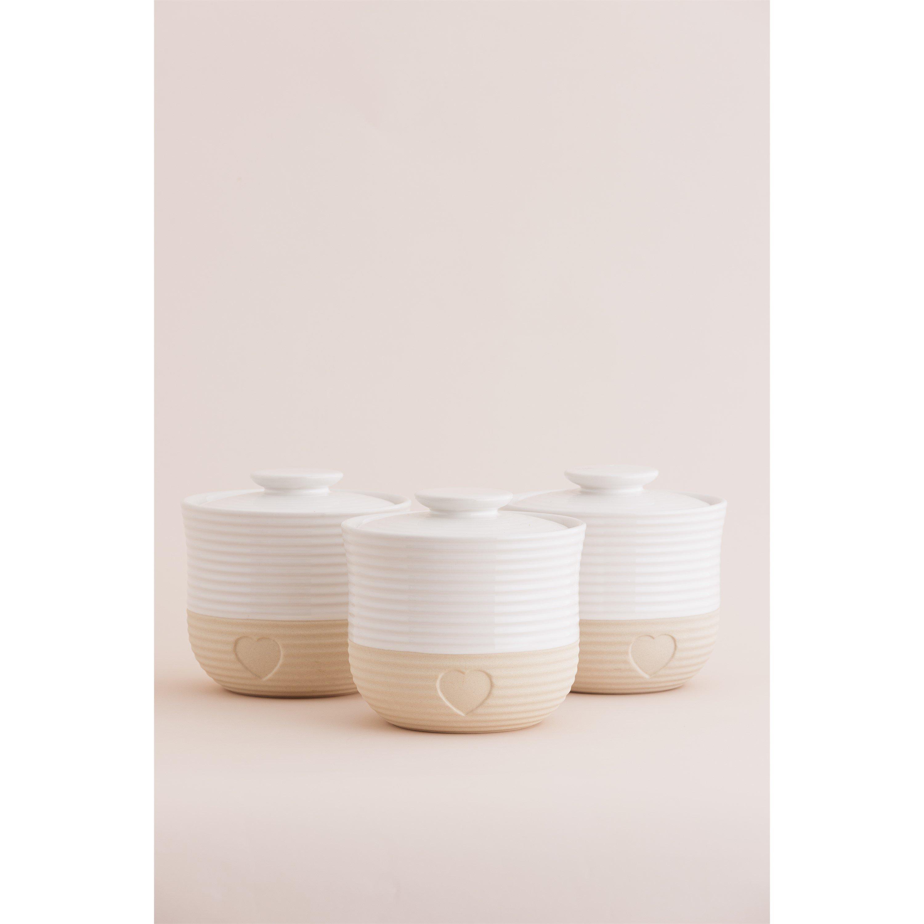 Multi - Mason Cash - Rustic Charm Set of 3 Storage Jars - 2