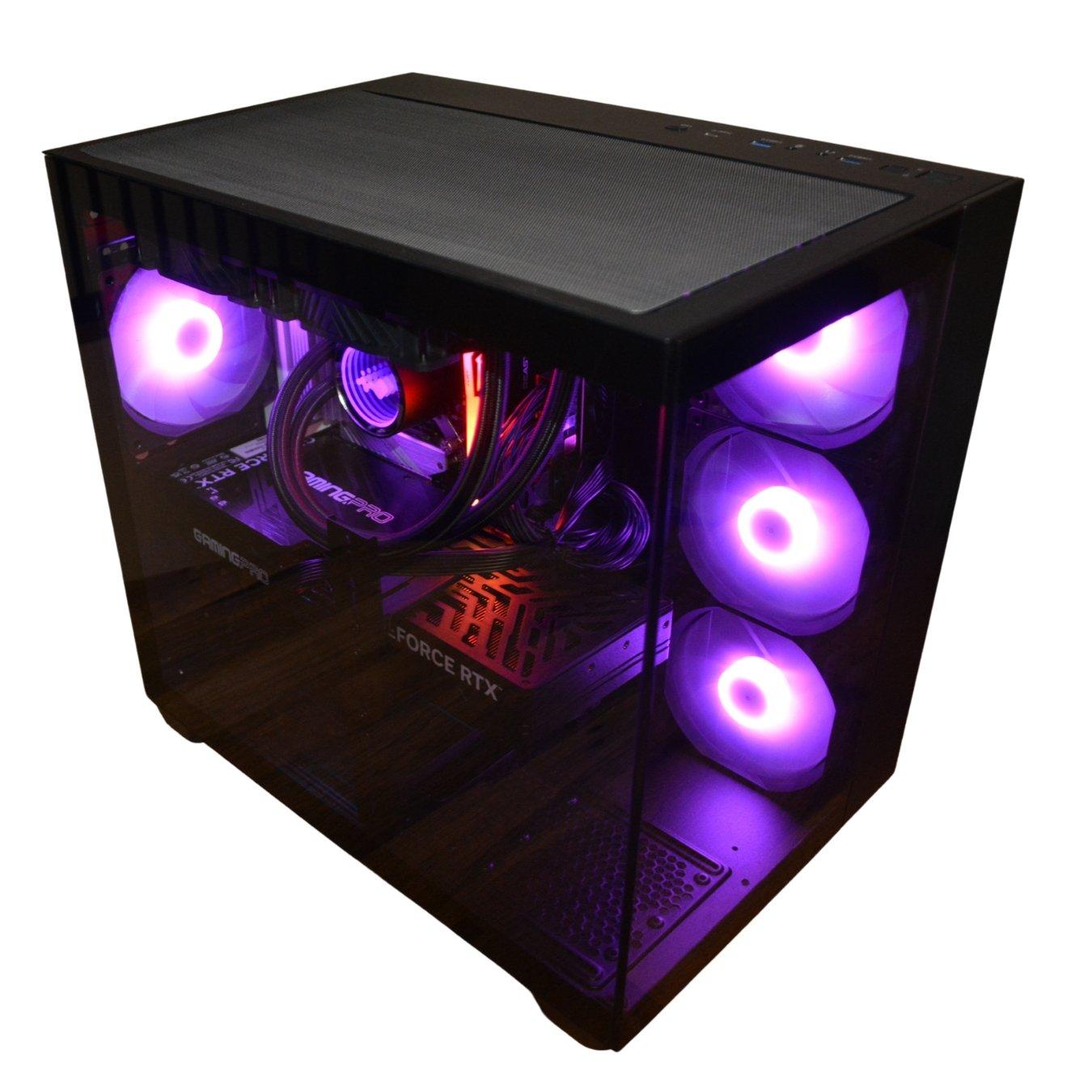 Black - Medion - Medion Erazer Tank X15 RTX 5070 Gaming PC - AMD Ryzen 7 7800X3D 32GB 2TB SSD - Black - 2