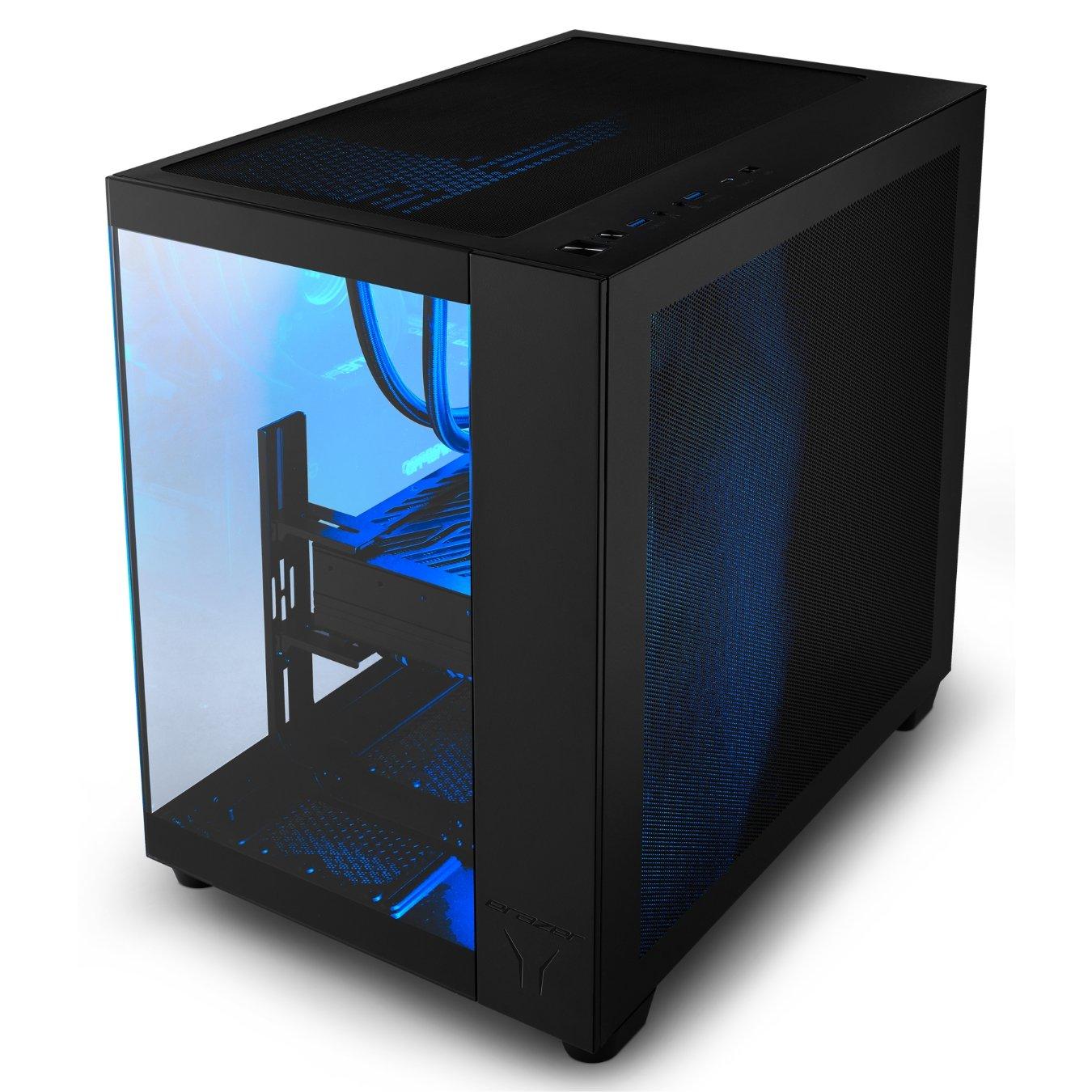 Black - Medion - Medion Erazer Tank X15 RTX 5070 Gaming PC - AMD Ryzen 7 7800X3D 32GB 2TB SSD - Black - 3