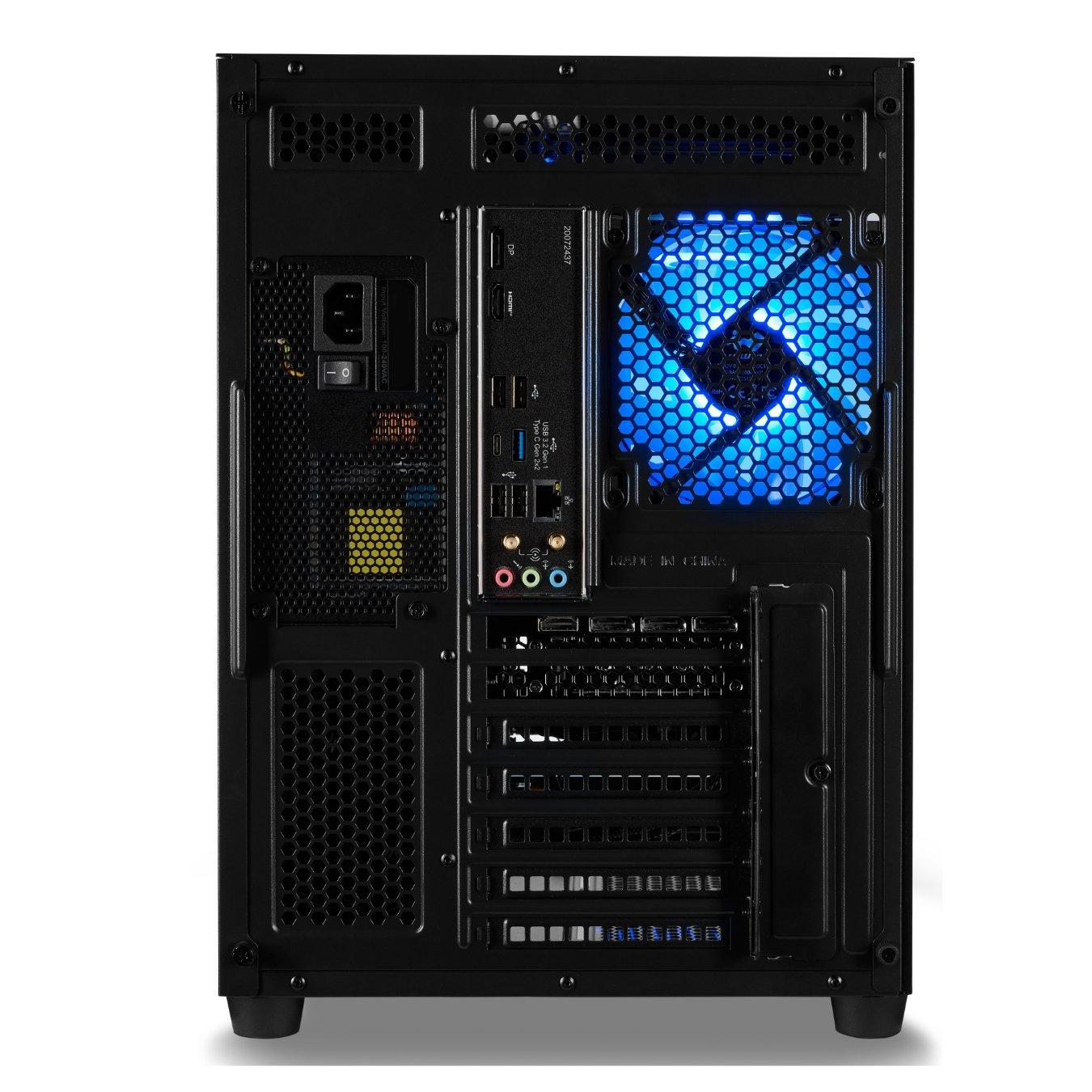 Black - Medion - Medion Erazer Tank X15 RTX 5070 Gaming PC - AMD Ryzen 7 7800X3D 32GB 2TB SSD - Black - 6