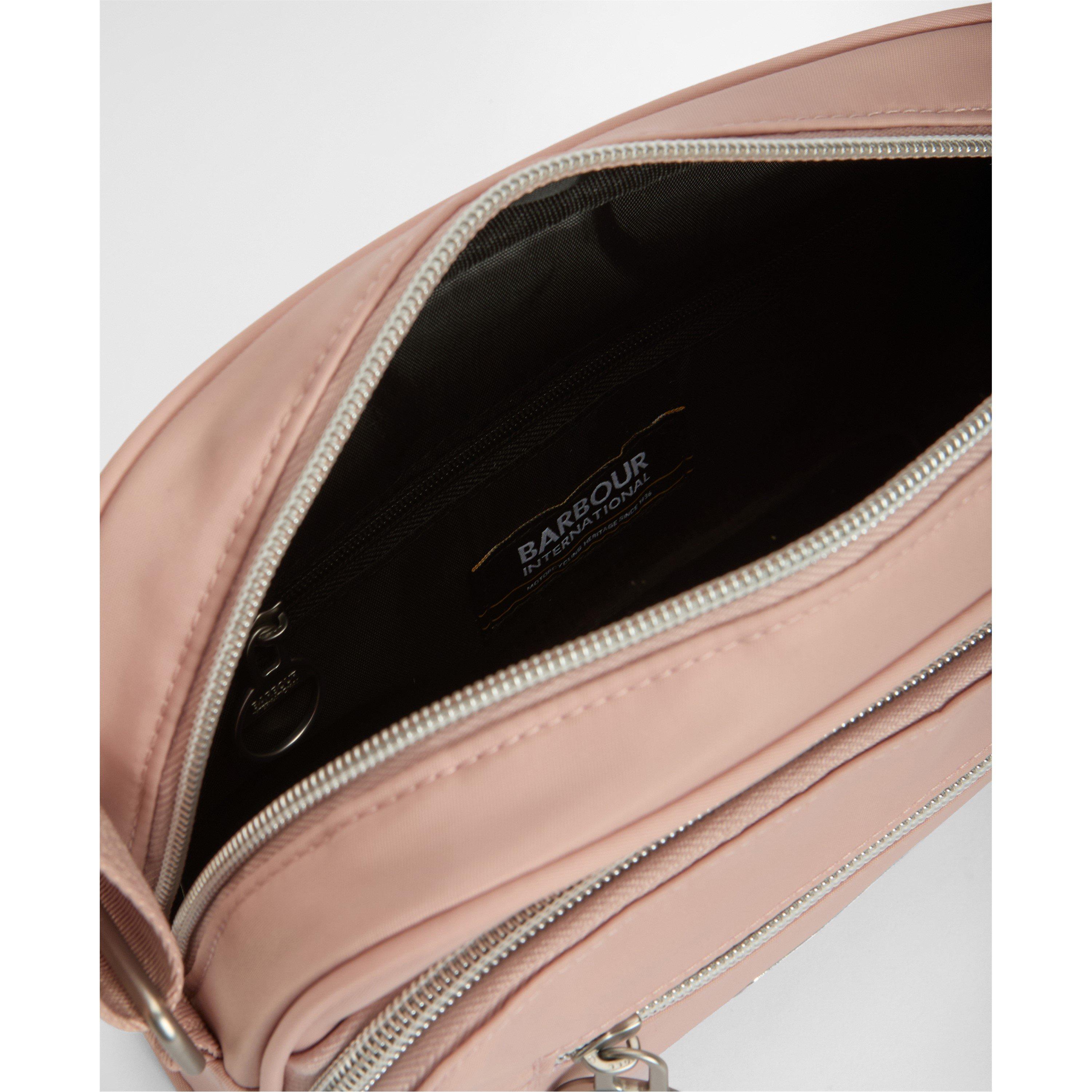 Desert Pink - Barbour International - Womens Qualify Crossbody Bag - 7