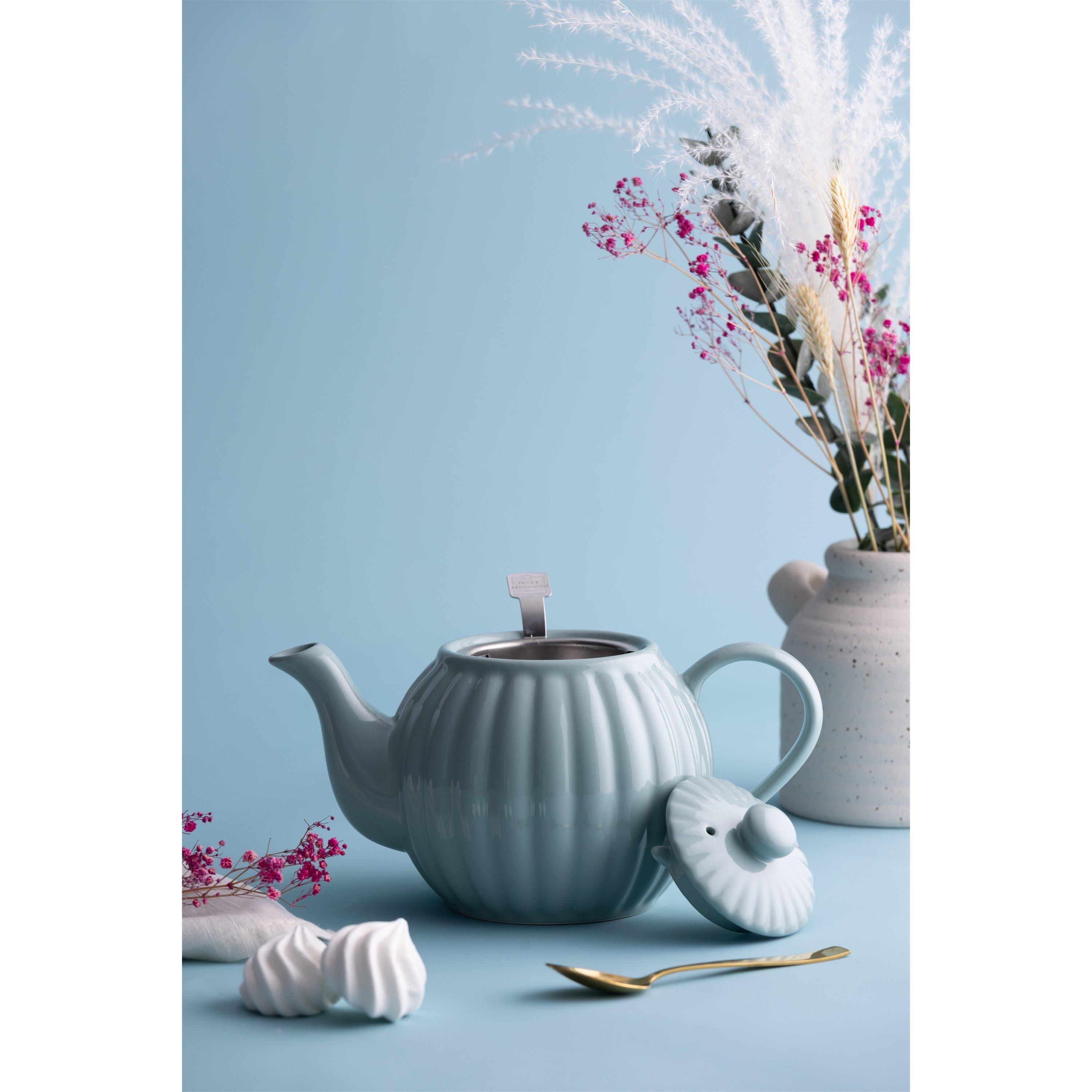 Price And Kensington  Luxe 6 Cup Teapot Duckegg - 1