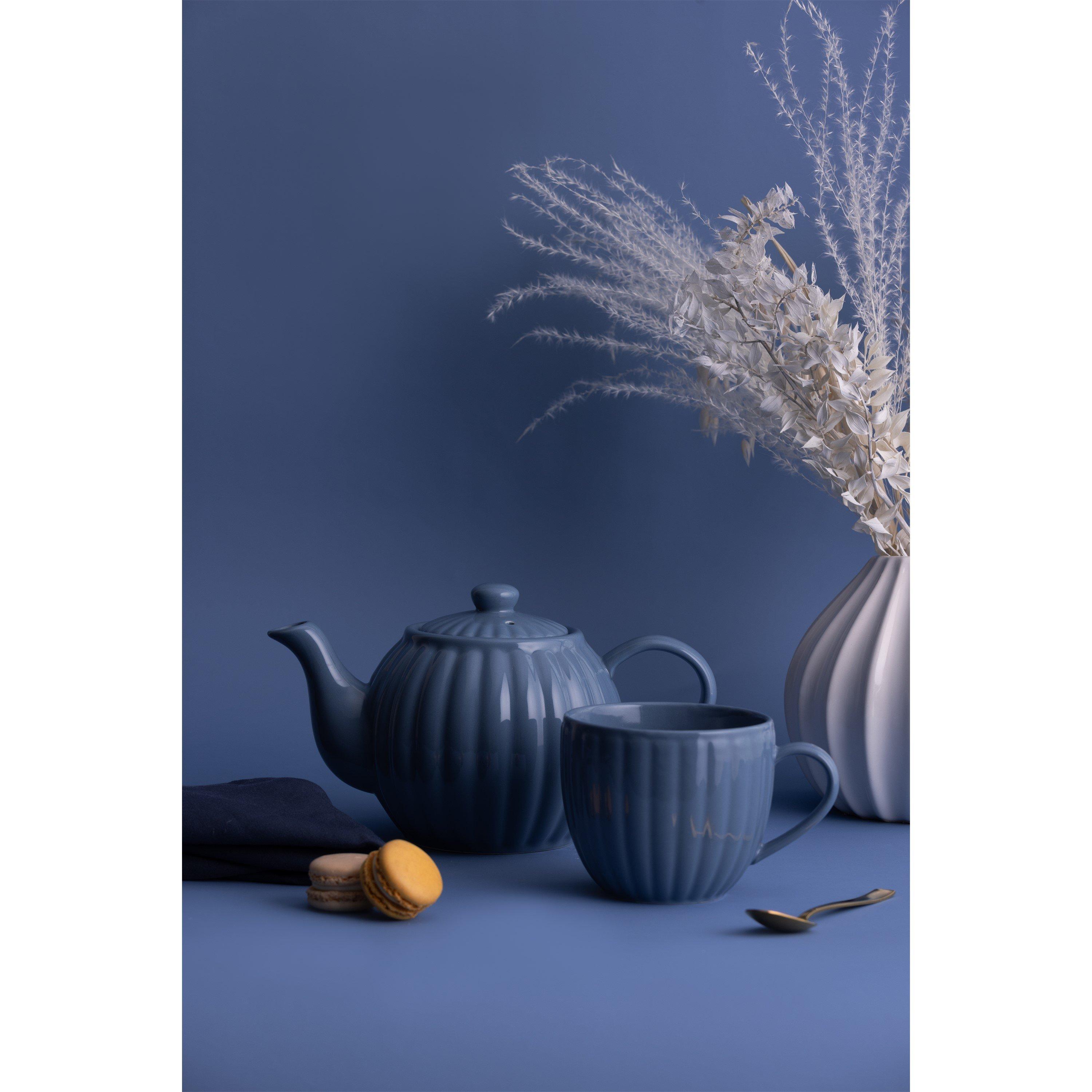 Blue - Price and Kensington - Luxe Set of 2 Oversize Mugs Bluebell - 1