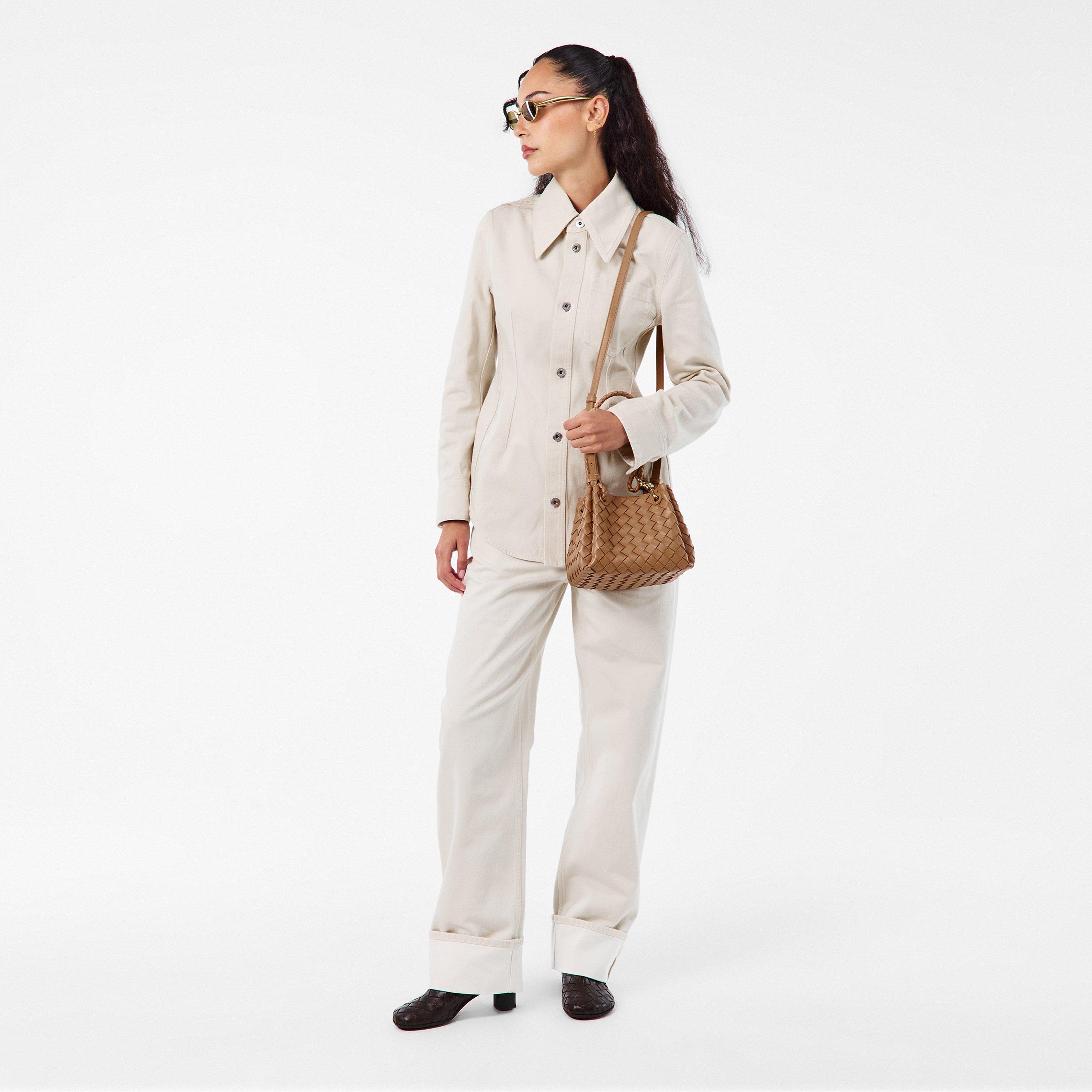 Biscuit - Bottega Veneta - Women's Shoulder Bag - 6