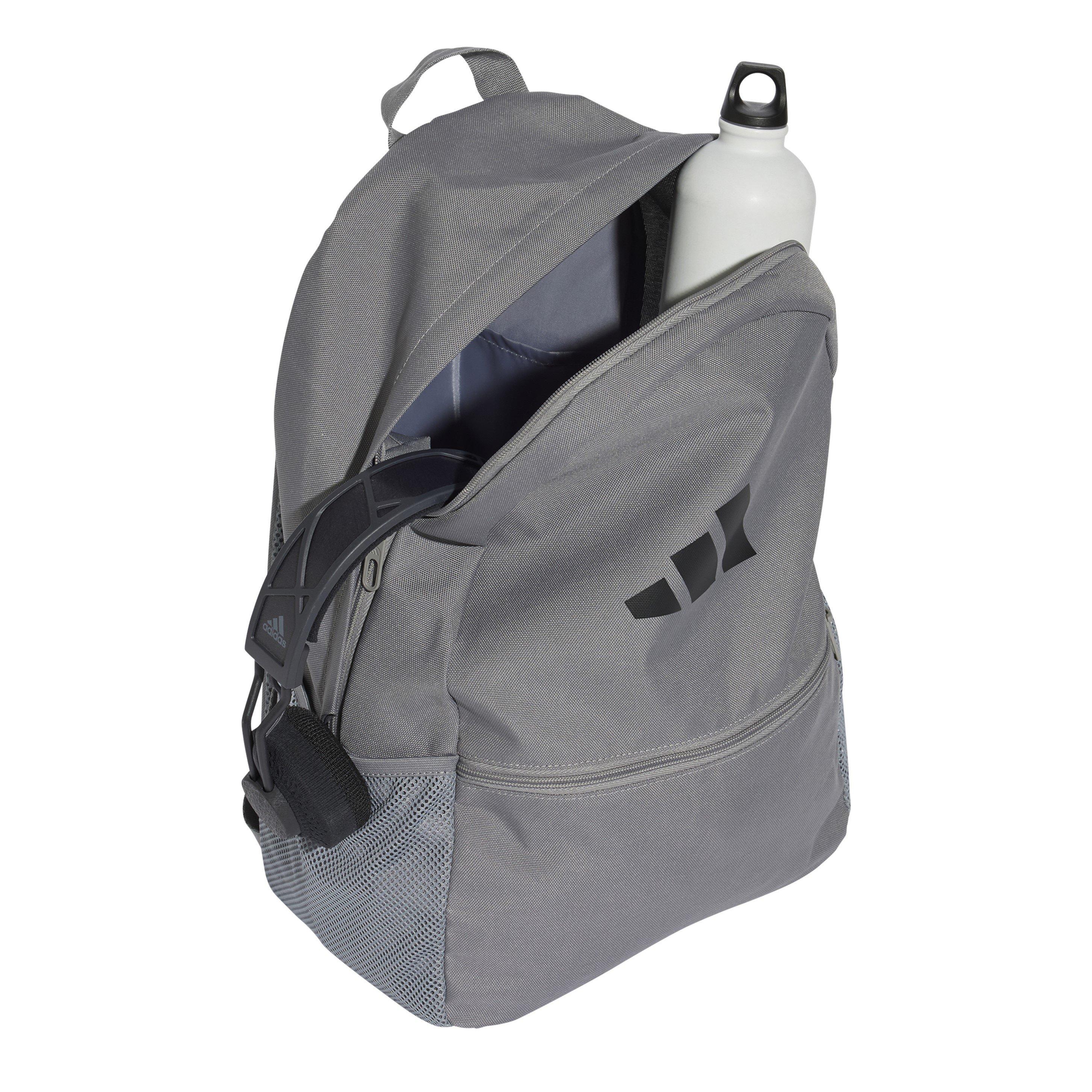 Grey/Black - adidas - Classic Backpack with Pencil Case - 4