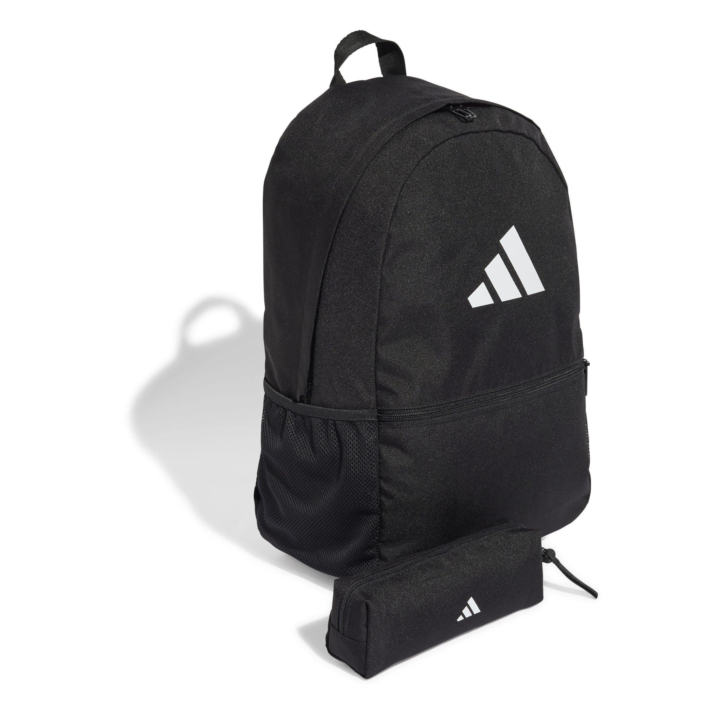 Black/White - adidas - Classic Backpack with Pencil Case - 3