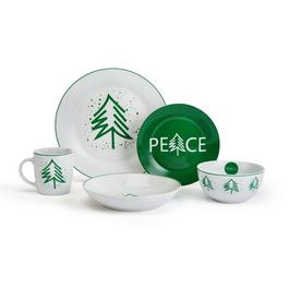 Waterside 20pc Peace Tree Dinner Set