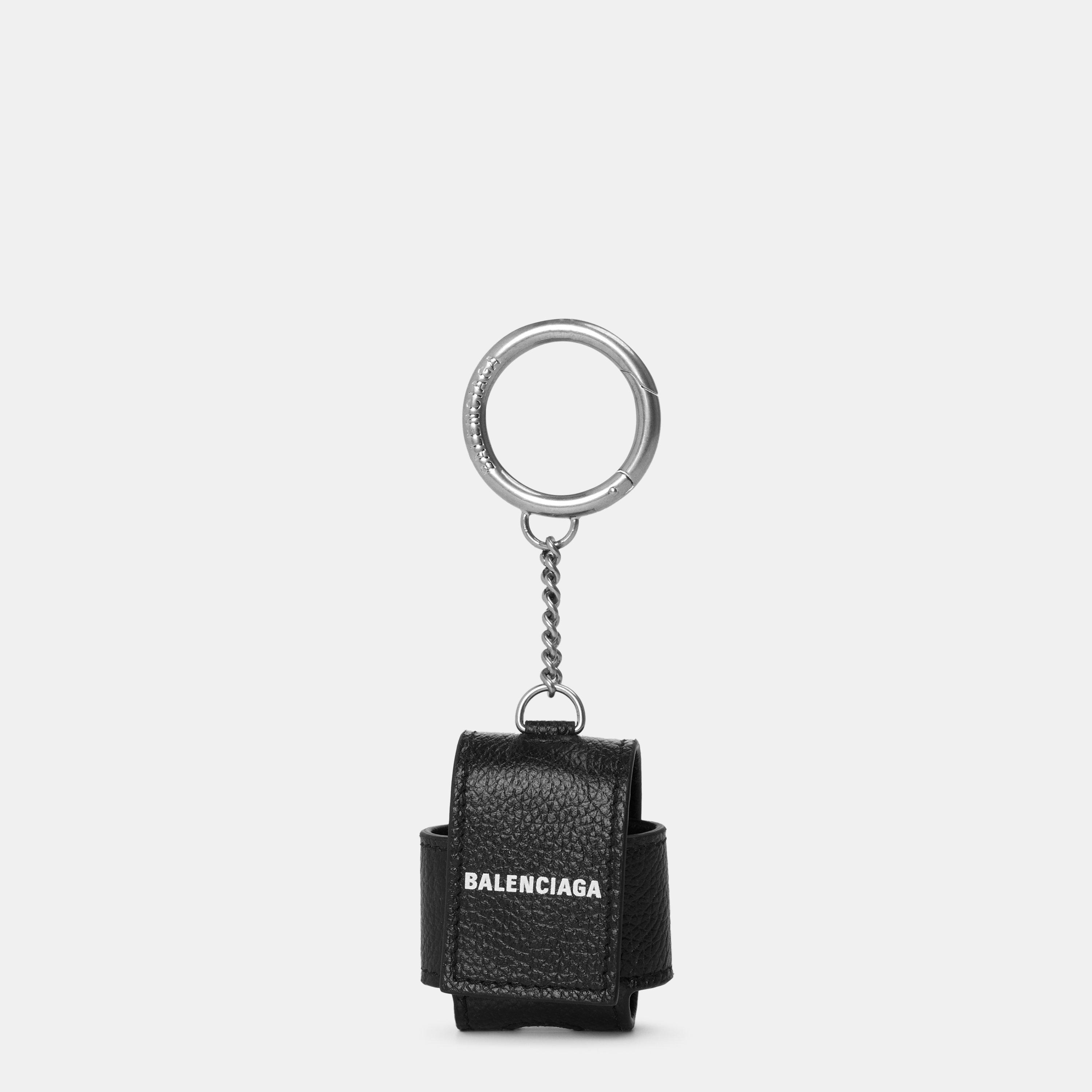 Black/L White - Balenciaga - Men's Wallet On Chain - 1