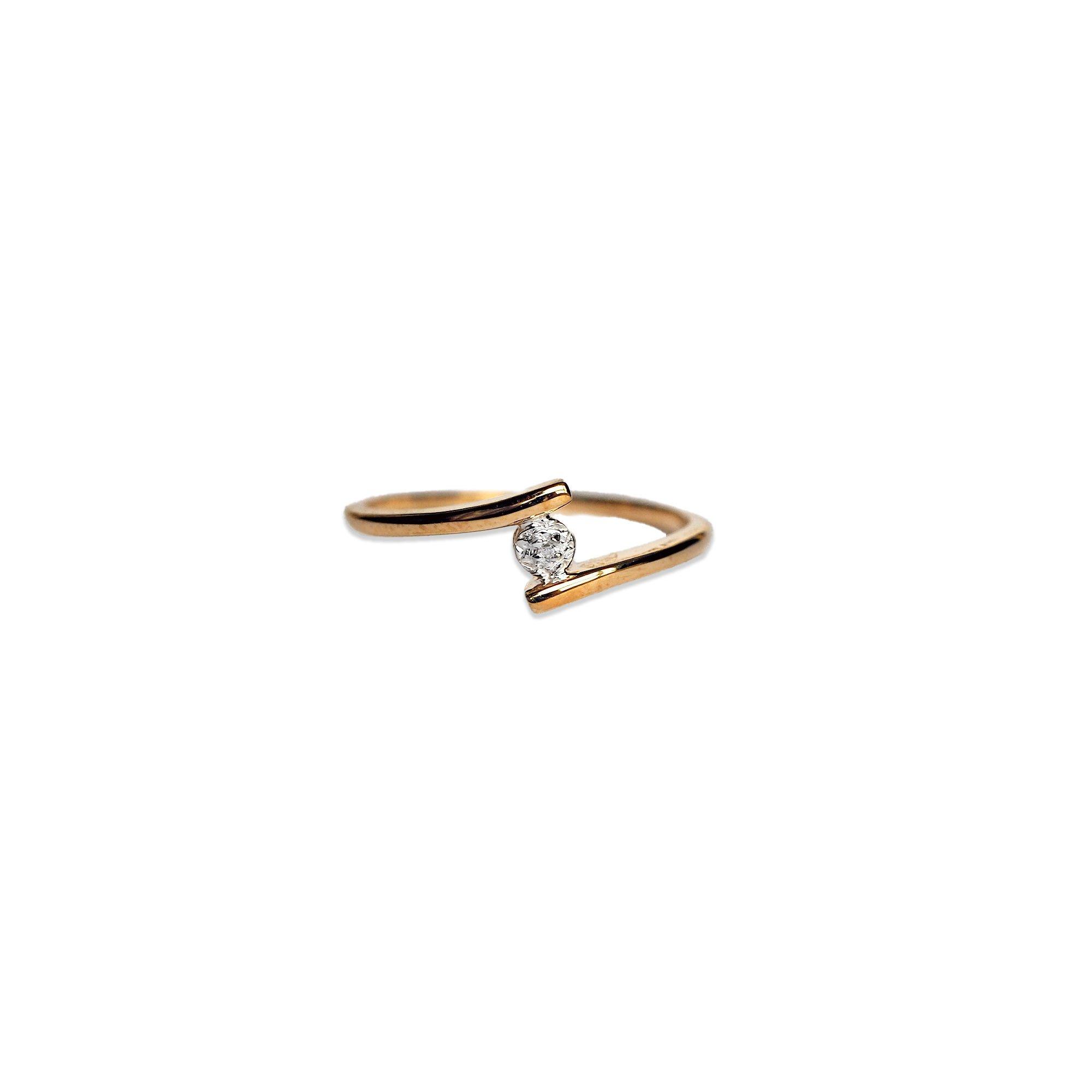 Gold - Espree - 9ct gold Diamond Set Ring
