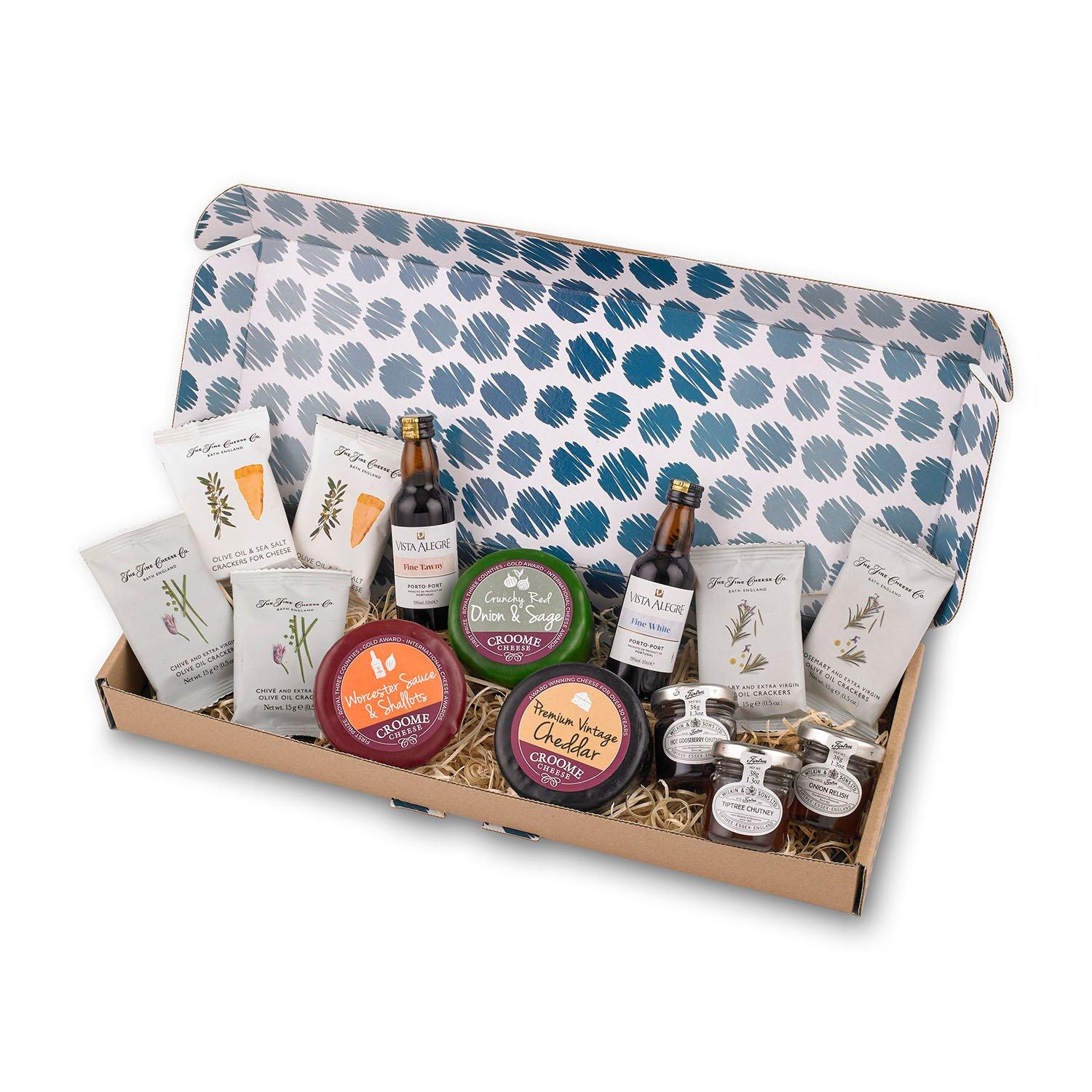 Multi - Spicers of Hythe - Penny Post Cheese Please  Port & Cheese Gift