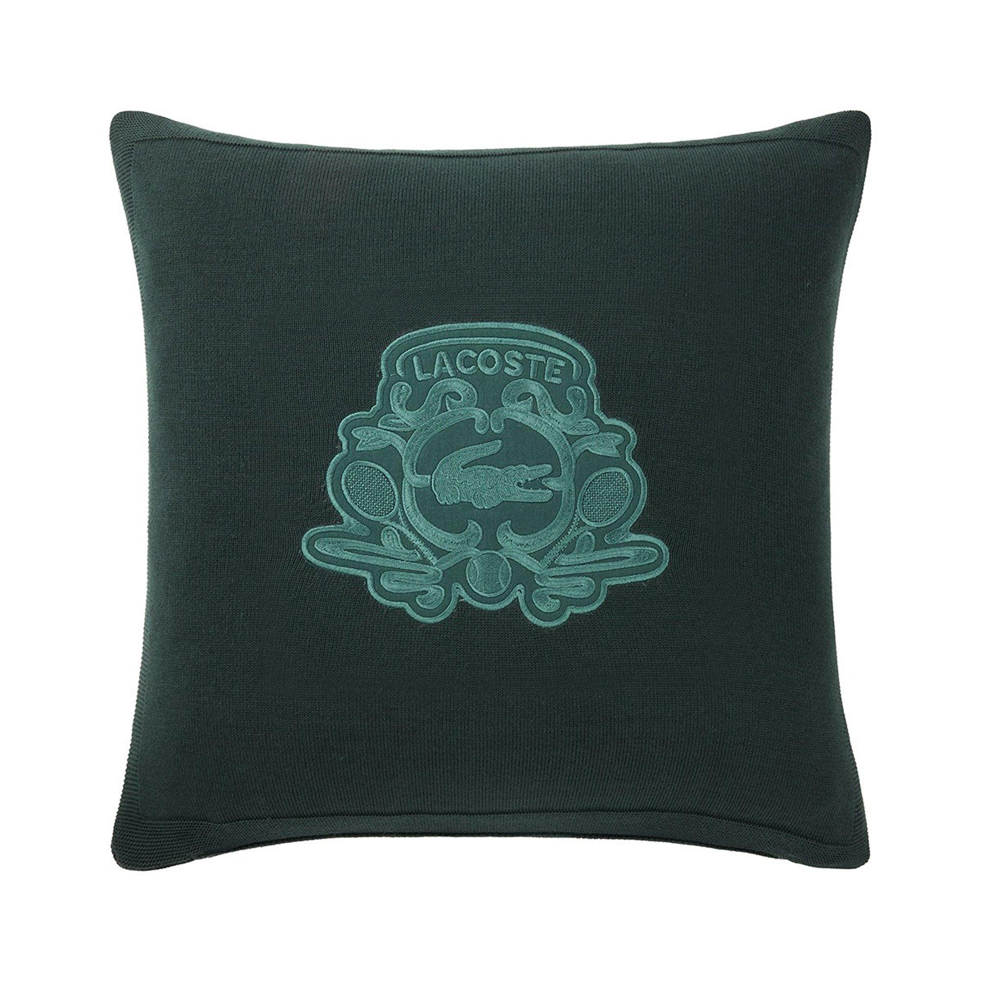 Vert - Lacoste Home - L Blason Cushion Cover - 2