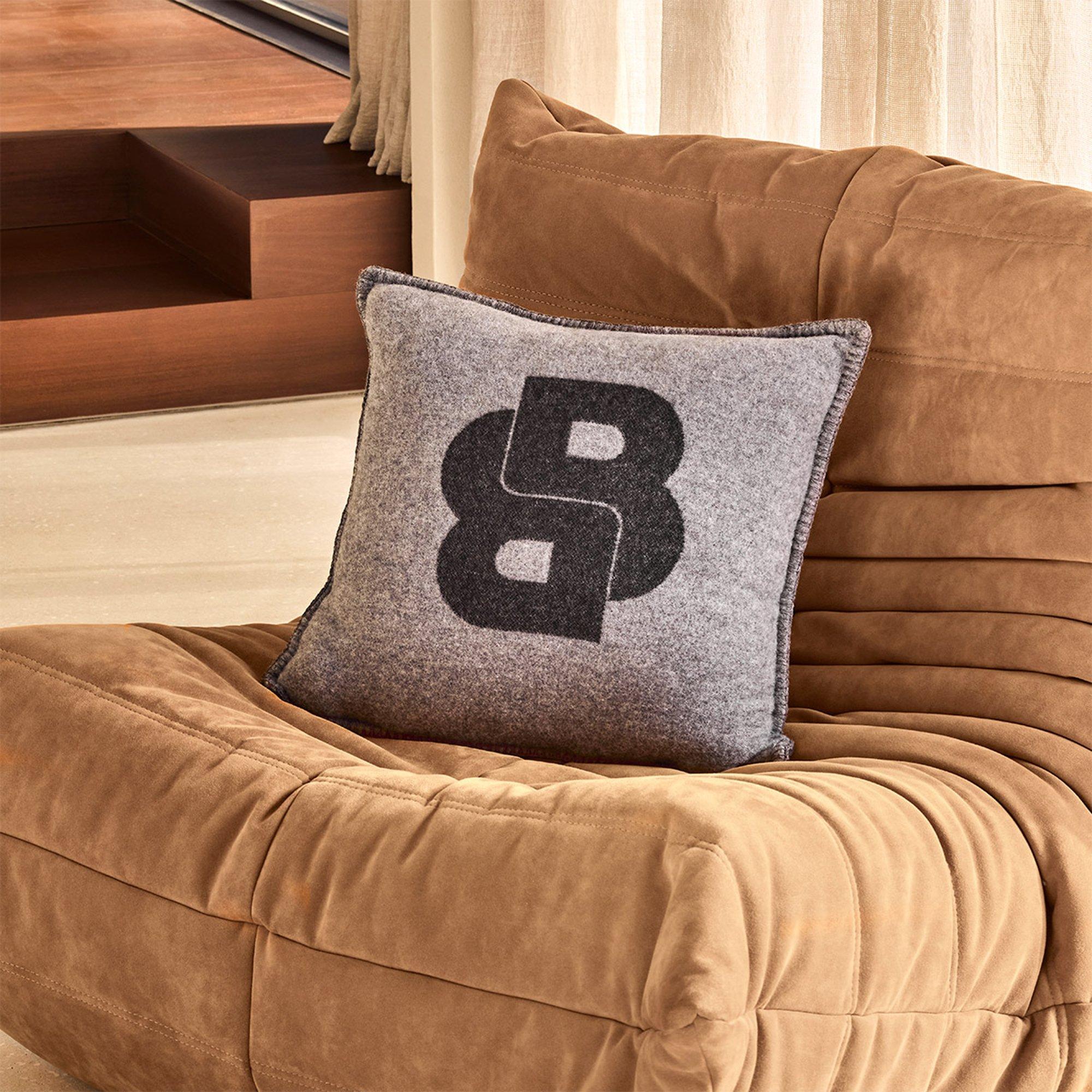 Graphite - Boss Home - Signature Cushion Cover - 1