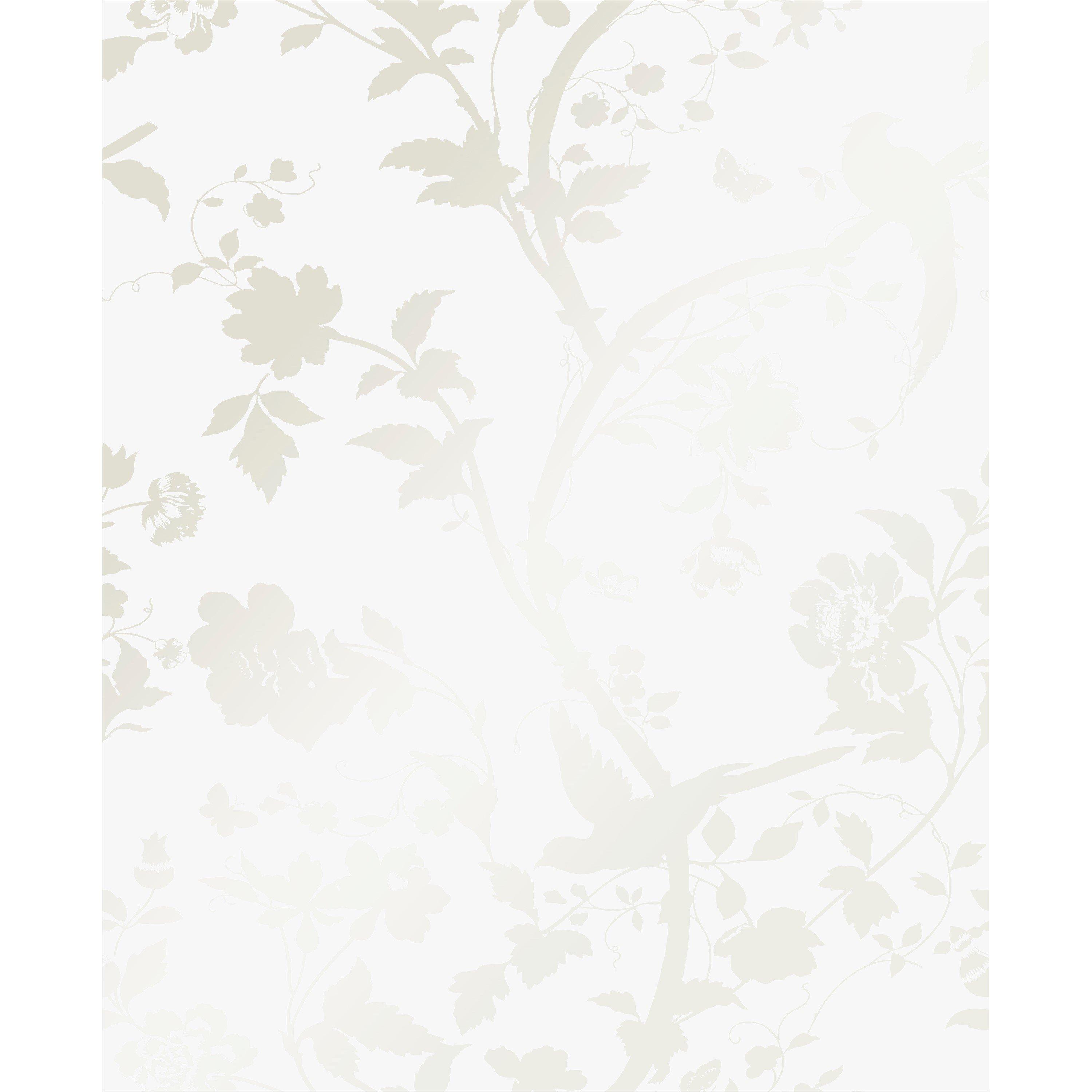 White - Laura Ashley - Laura Ashley Oriental Garden Pearlescent Wallpaper - 5