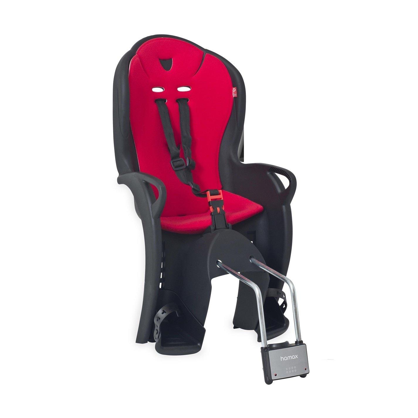 Black/Red - Hamax - Kiss Child Bike Seat - 1