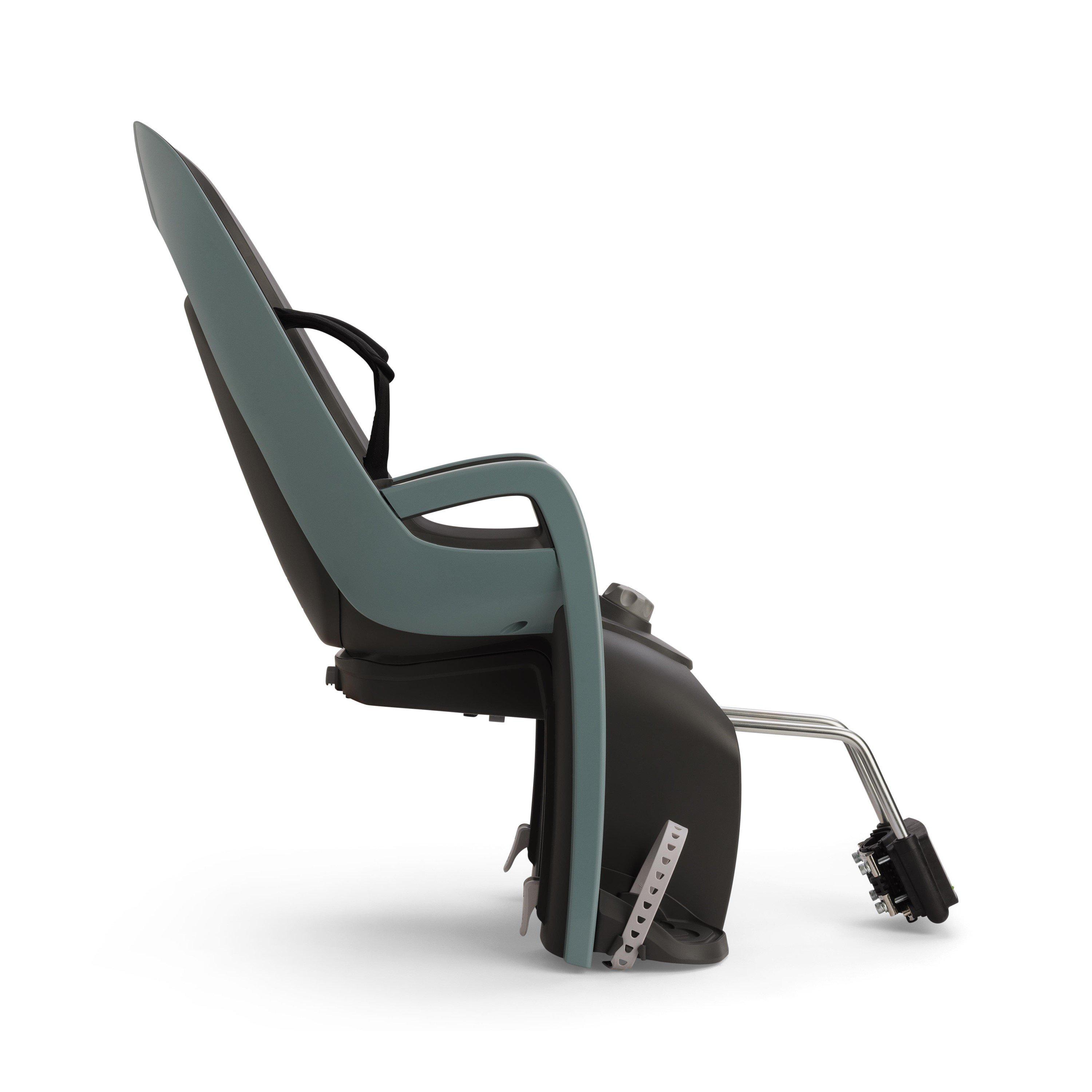 Green/Black - Hamax - Caress Child Bike Seat With Lockable Bracket - 2