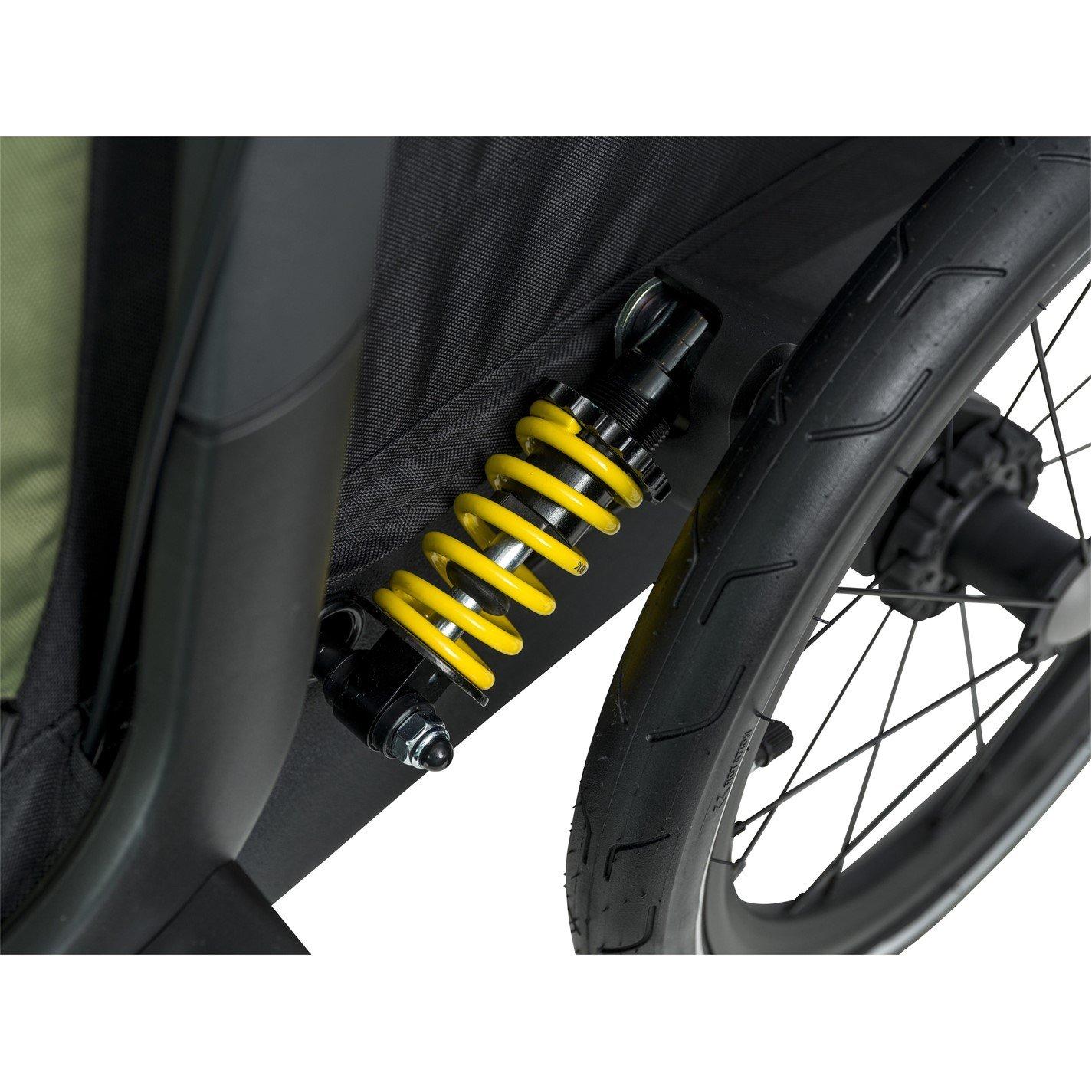 Green - Hamax - Pluto Dog Trailer Medium - 11