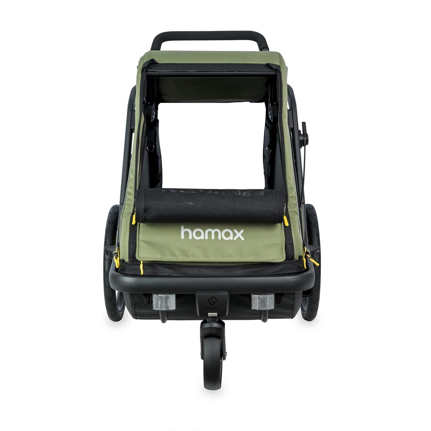 Green - Hamax - Pluto Dog Trailer Medium - 5