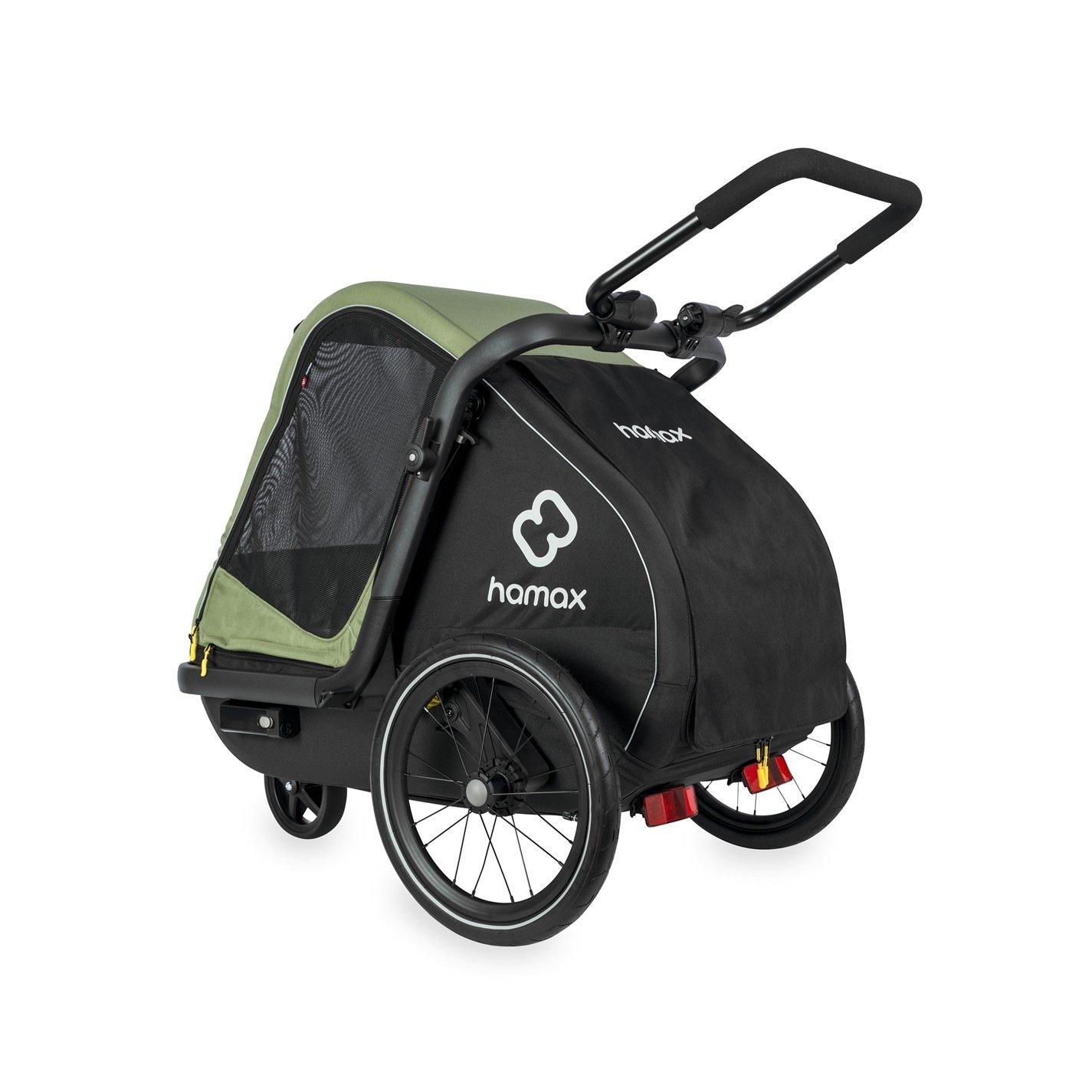 Green - Hamax - Pluto Dog Trailer Medium - 8