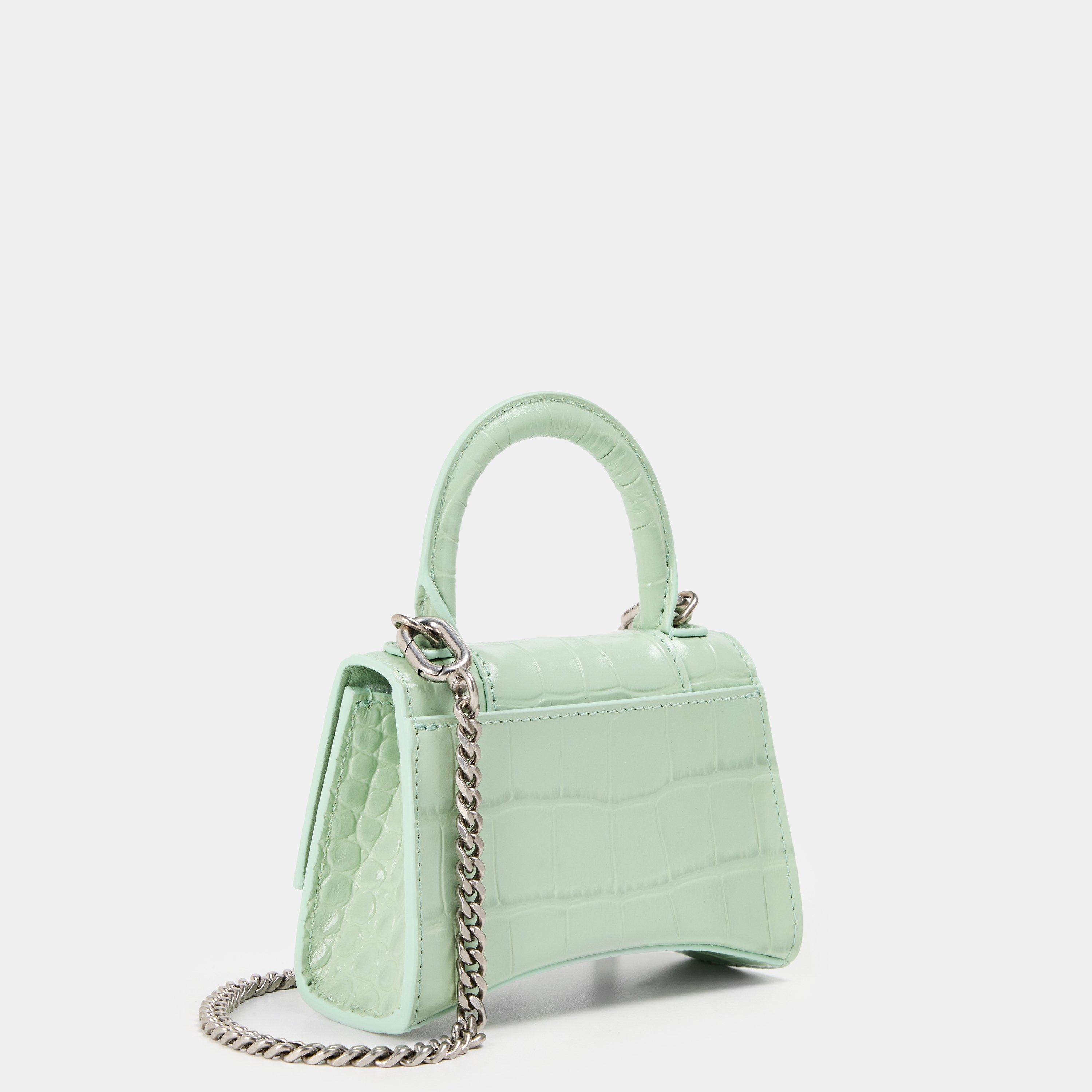 Light Green - Balenciaga - Women's Top Handle Bag - 2