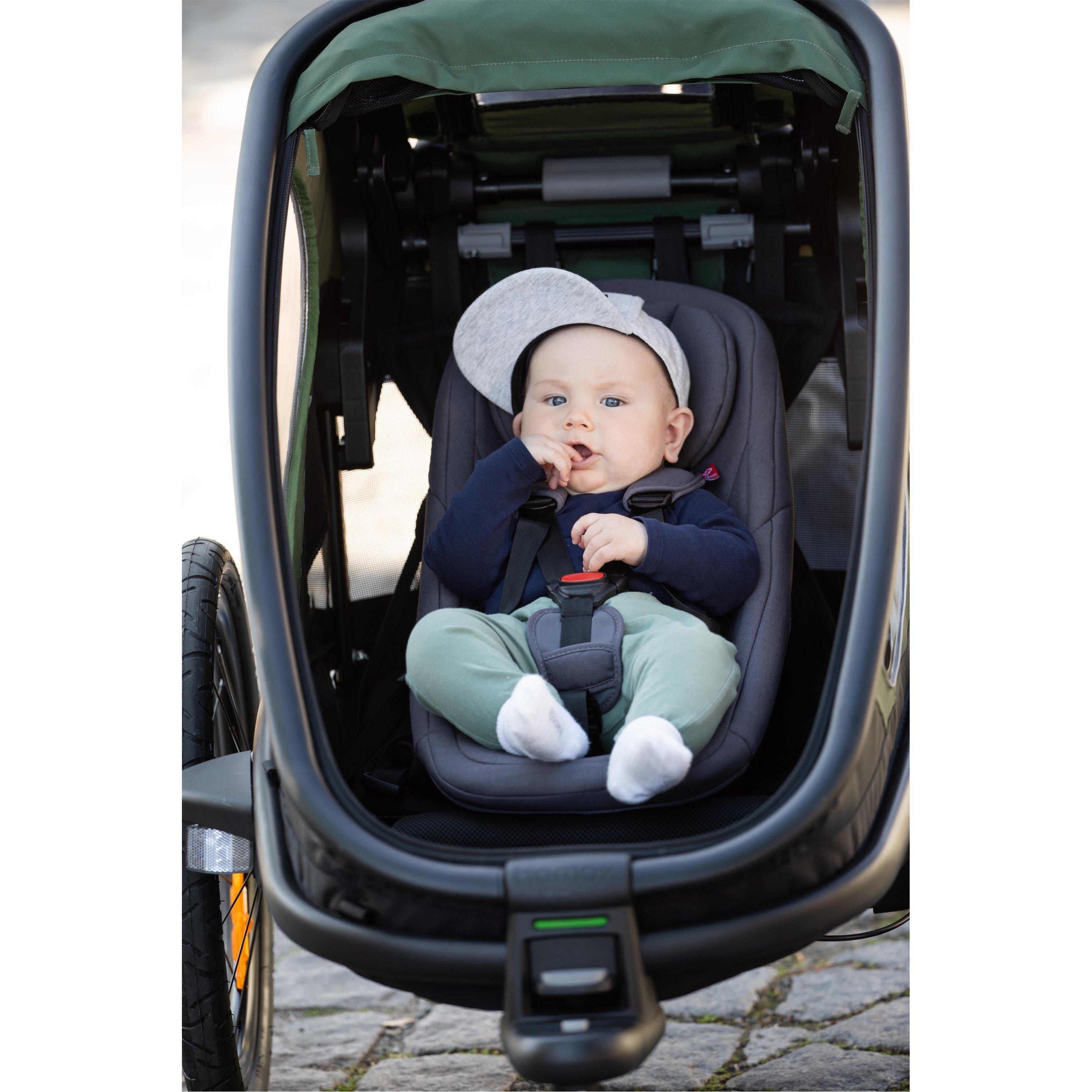 Black - Hamax - Baby Insert (Fits All Trailers) - 2