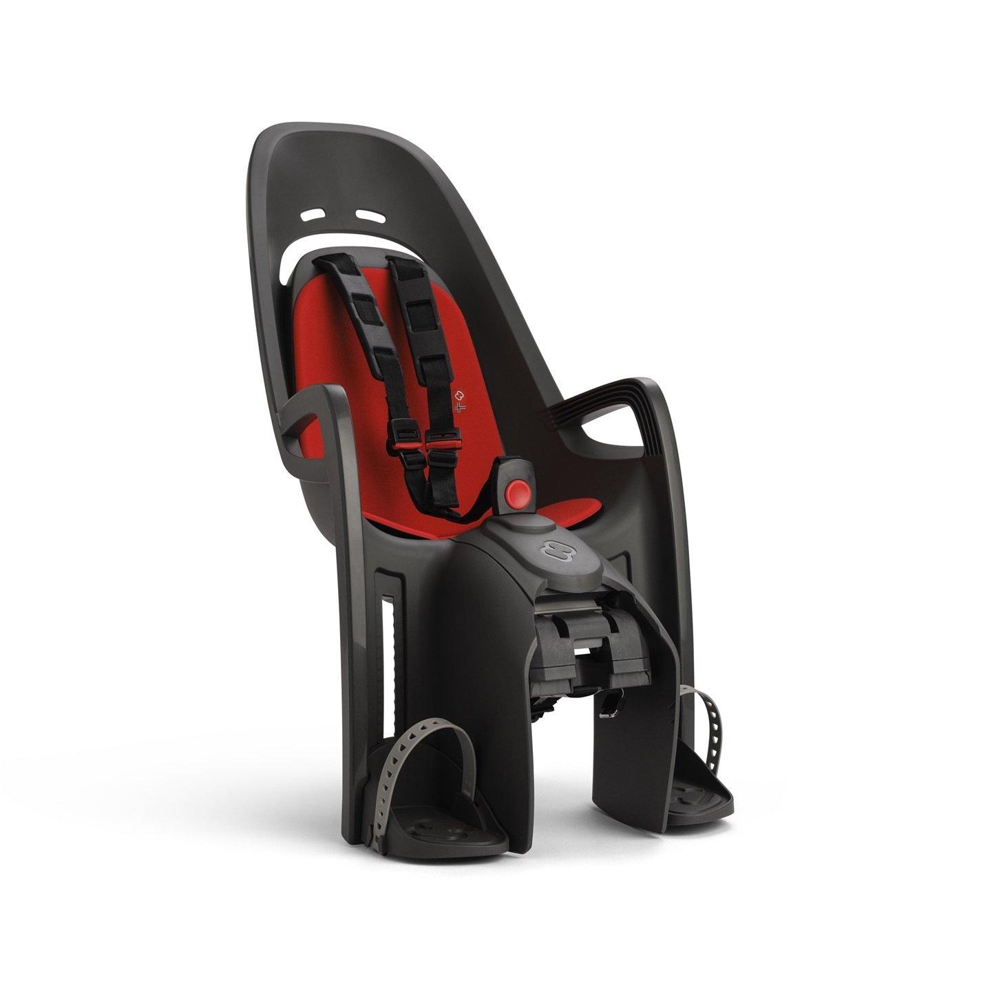 Hamax  Zenith Child Bike Seat With Carrier Adapter - Grey/Red