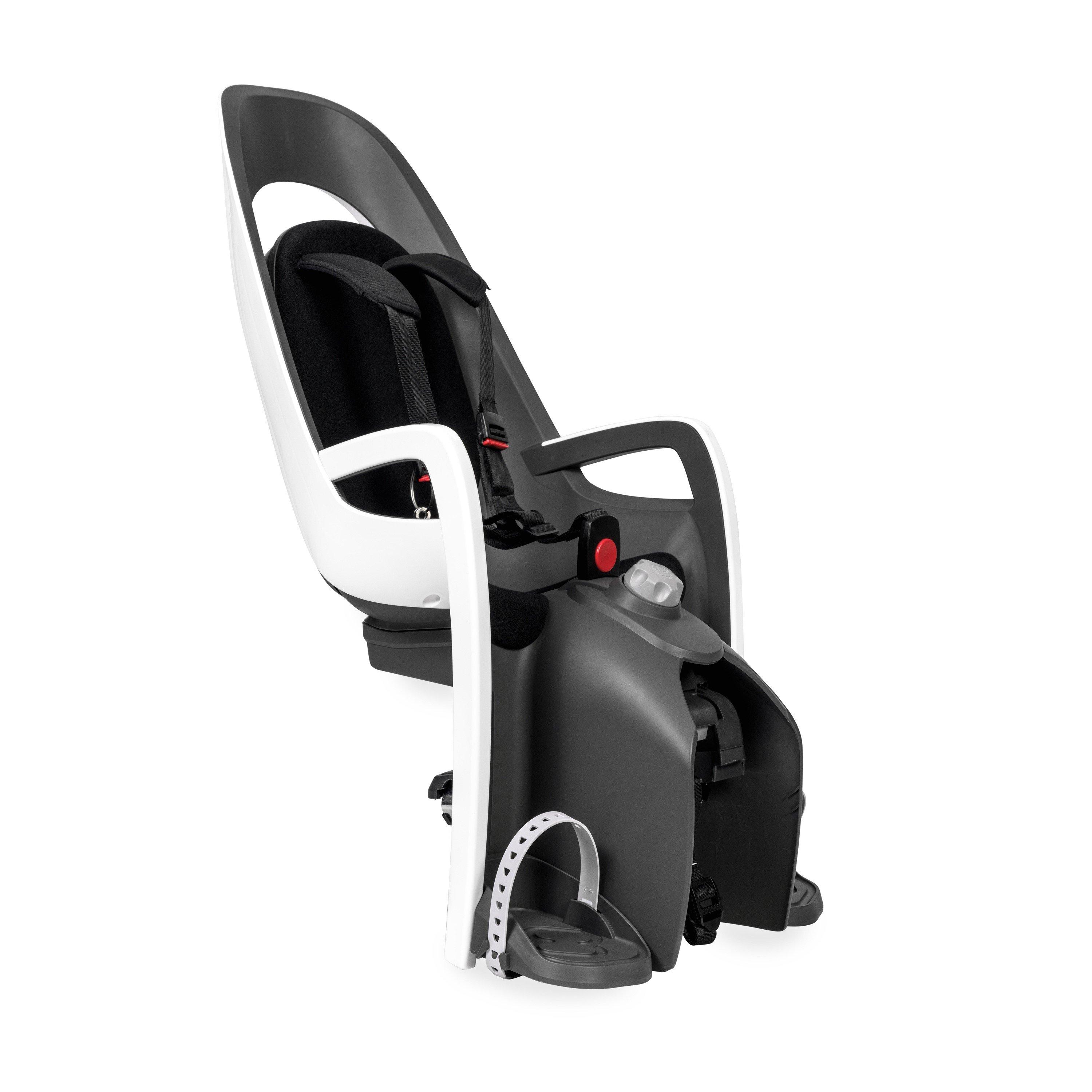 Hamax  Caress Child Bike Seat Pannier Rack Adapter - White/Black