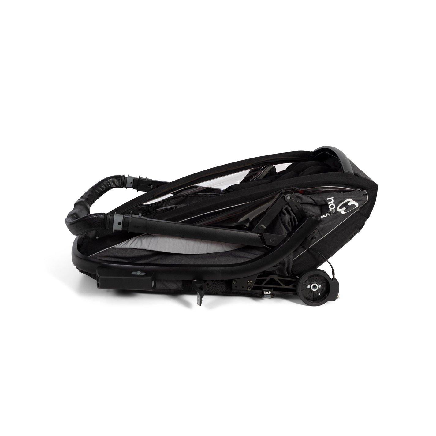 Grey/Black - Hamax - Cocoon Twin Child Bike Trailer - 10
