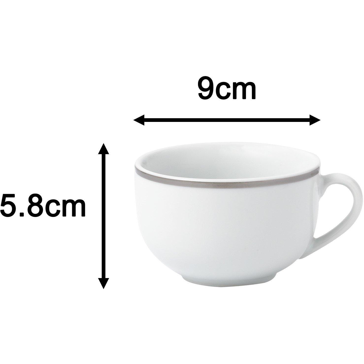 White - Waterside - 30PC Platinum Dinner Set - 8