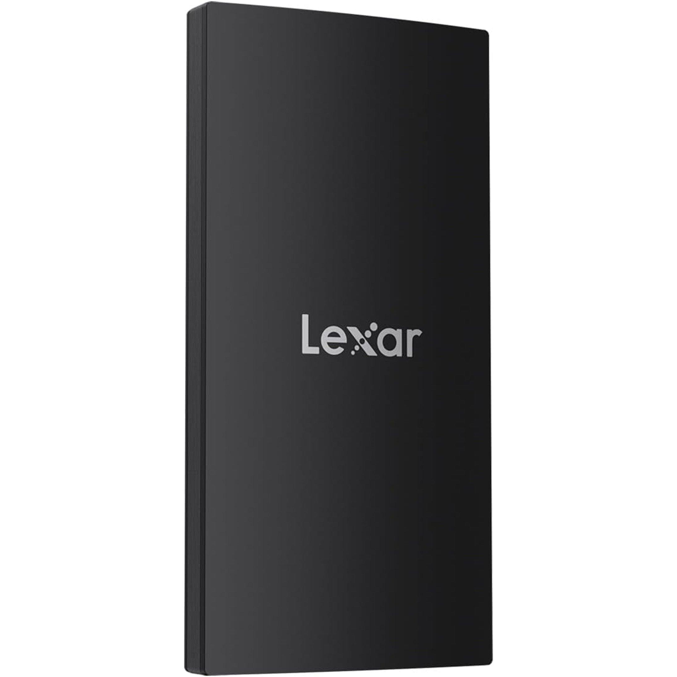Black - Lexar - 1TB 1050MB/S USB 3.2 Portable SSD Hard Drive LSL30001T - 1