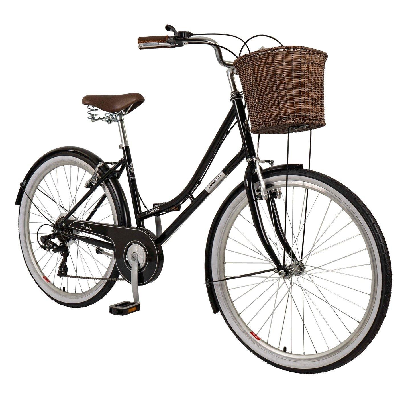 Black - Dawes - Dawes Classic Heritage Hybrid Bike - 2