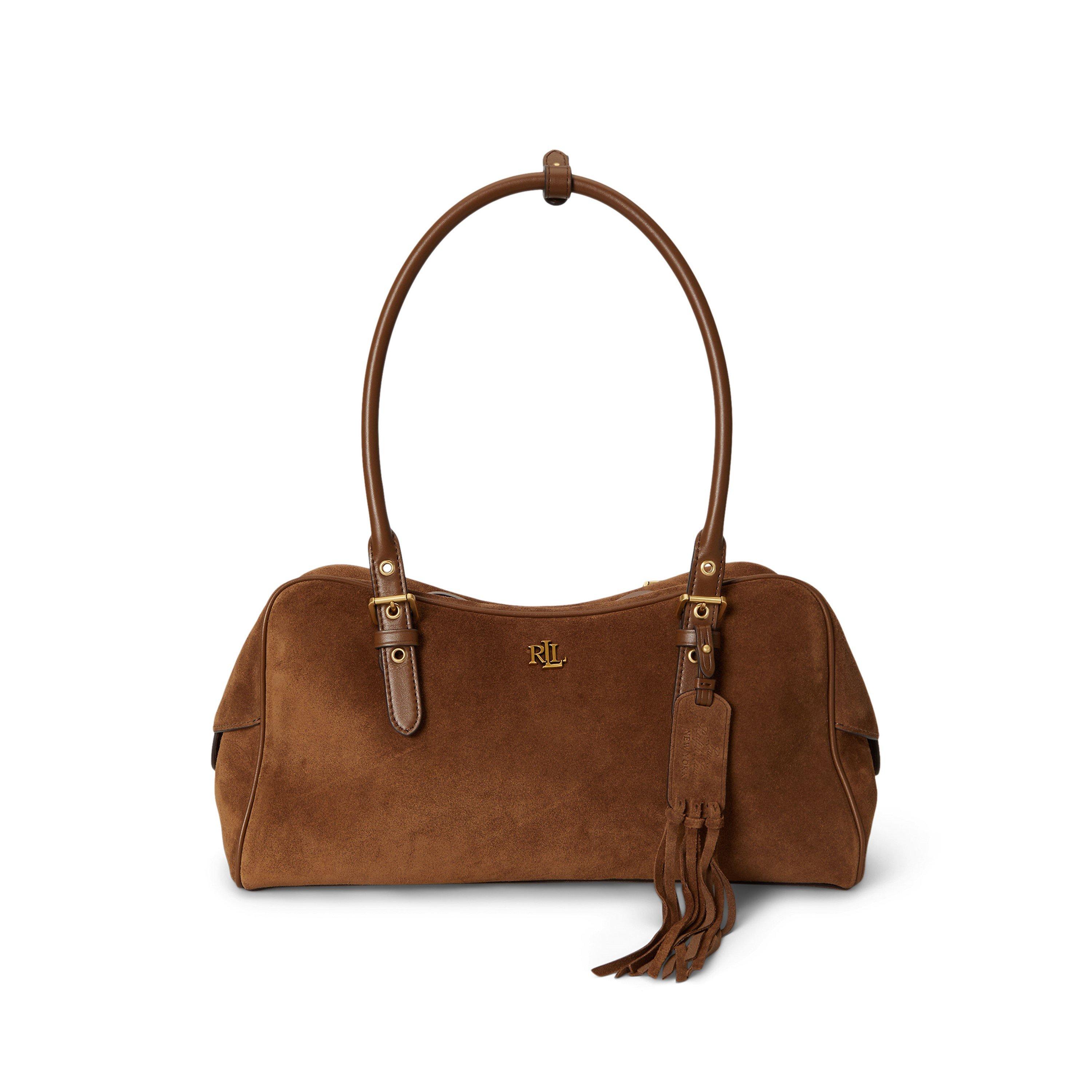 Lauren by Ralph Lauren Women's Satchel Bag - LIGHT TOBACCO