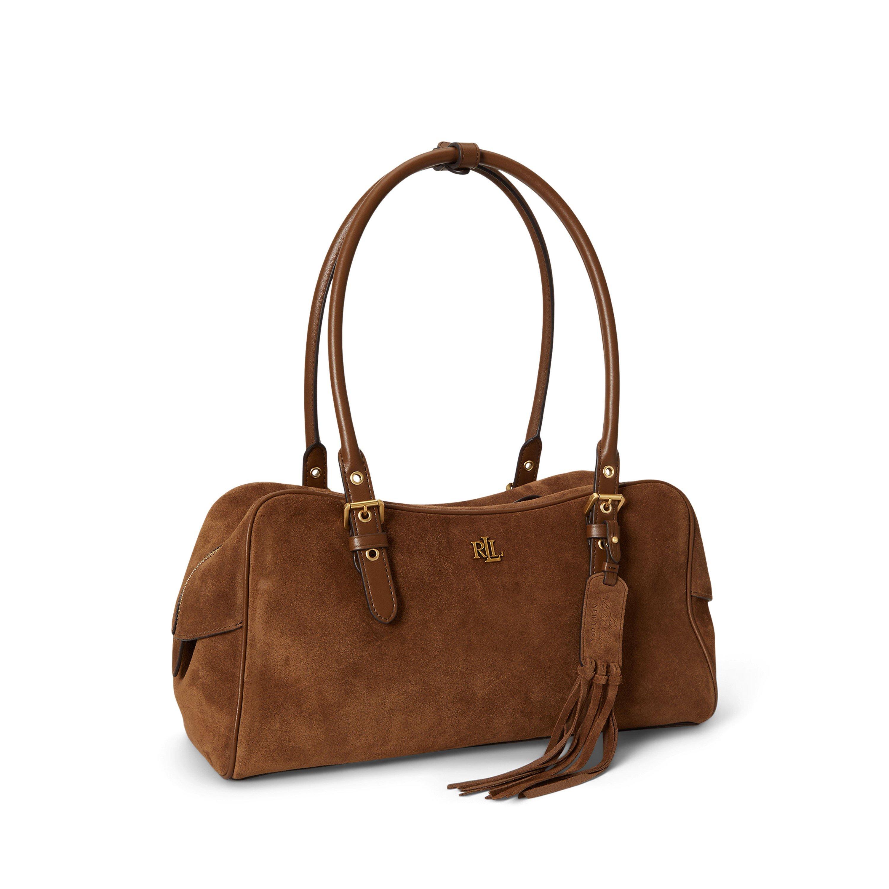 LIGHT TOBACCO - Lauren by Ralph Lauren - Women's Satchel Bag - 2