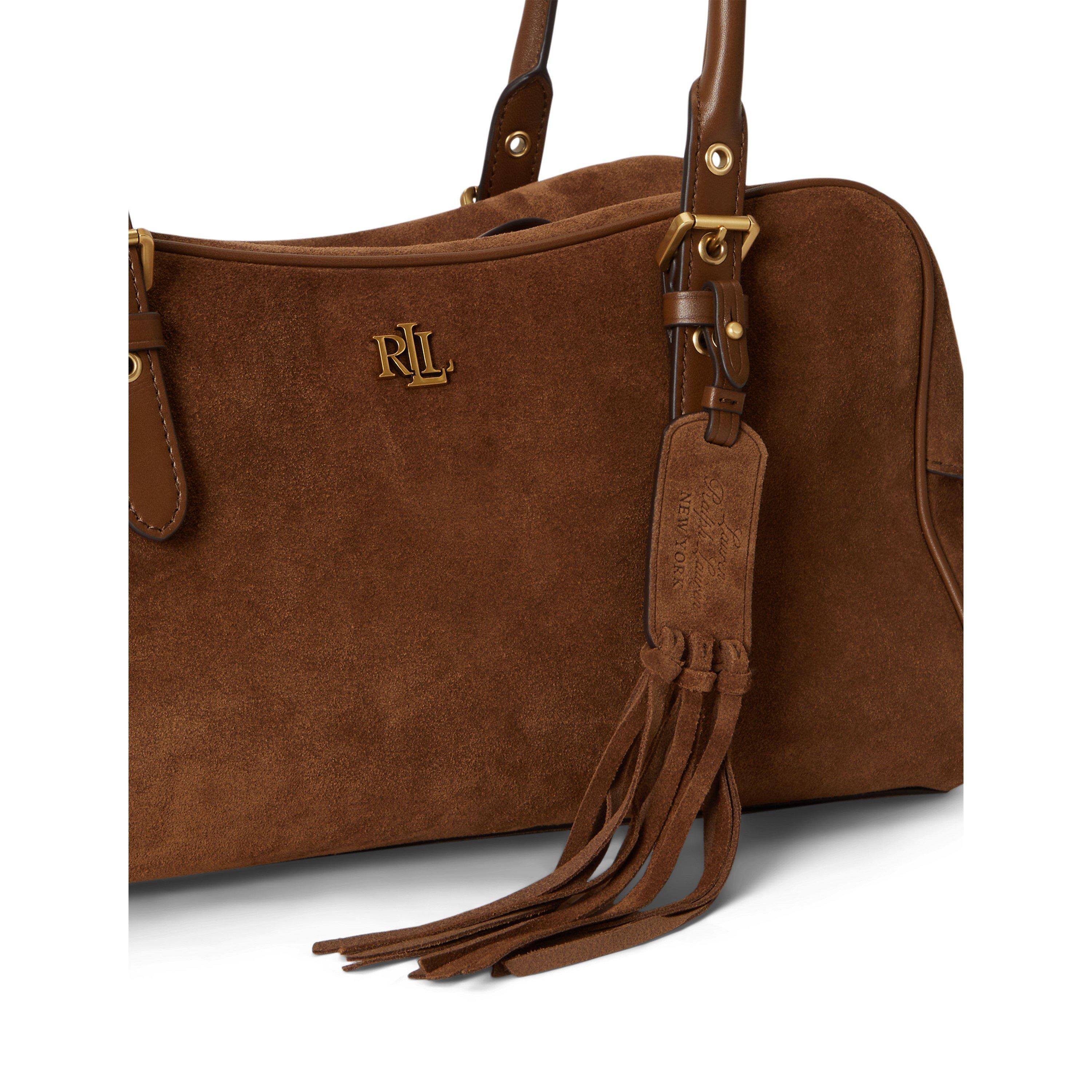 LIGHT TOBACCO - Lauren by Ralph Lauren - Women's Satchel Bag - 4