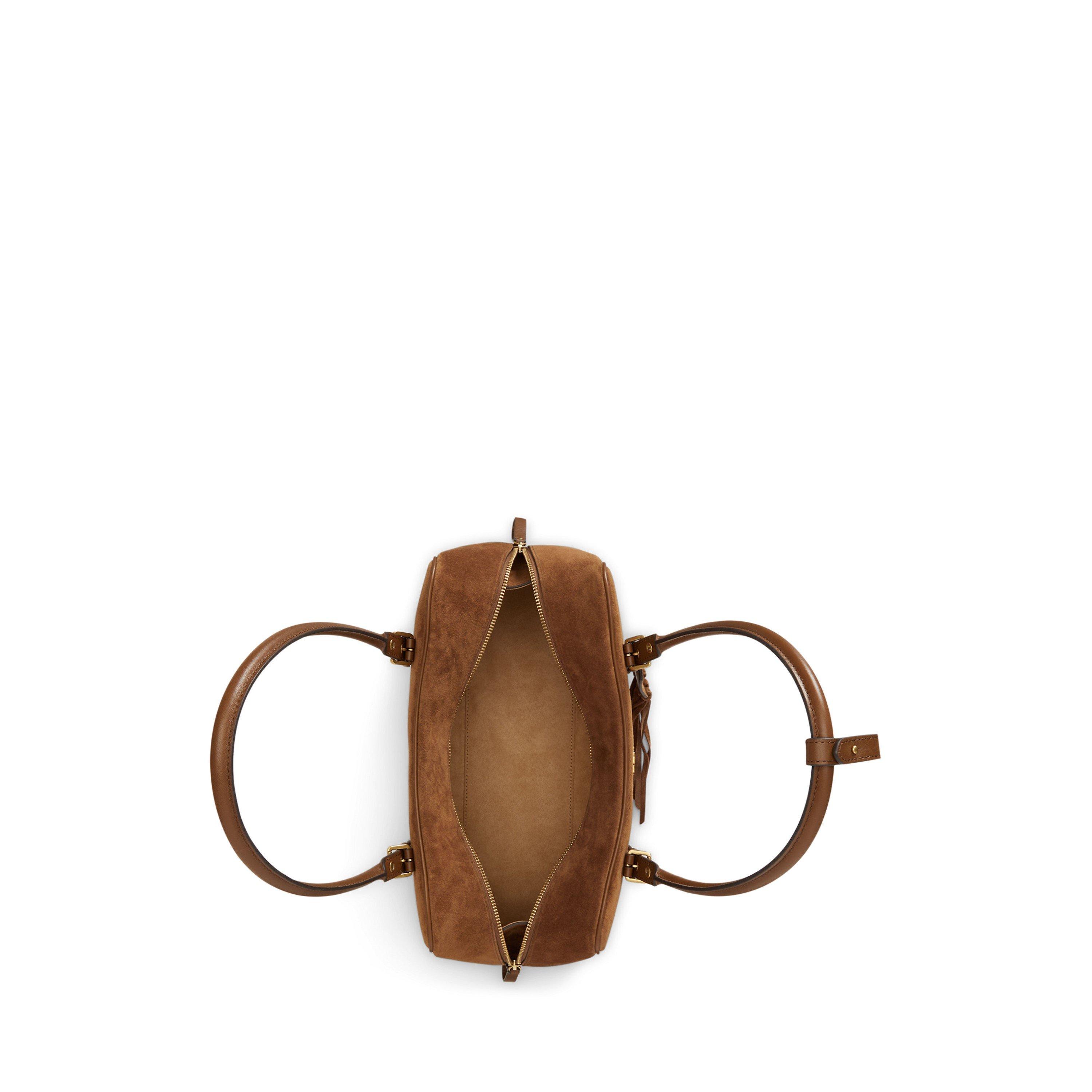 LIGHT TOBACCO - Lauren by Ralph Lauren - Women's Satchel Bag - 5
