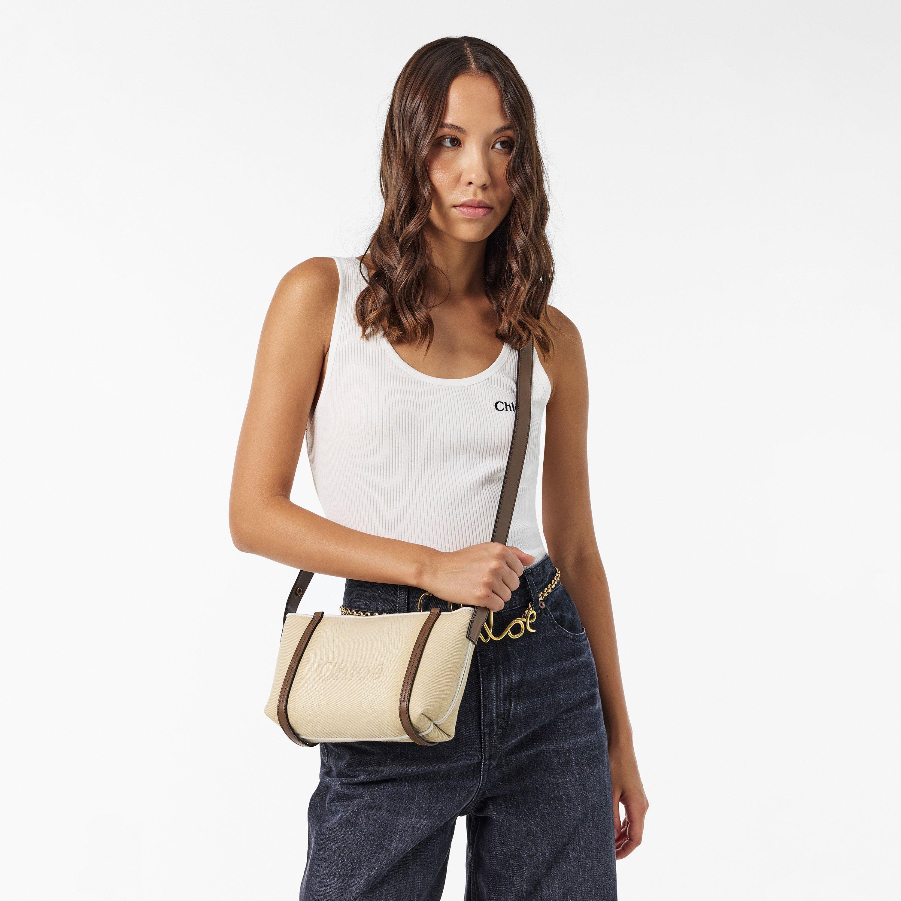 Vegetal Beige - Chloe - Women's Shoulder Bag - 3