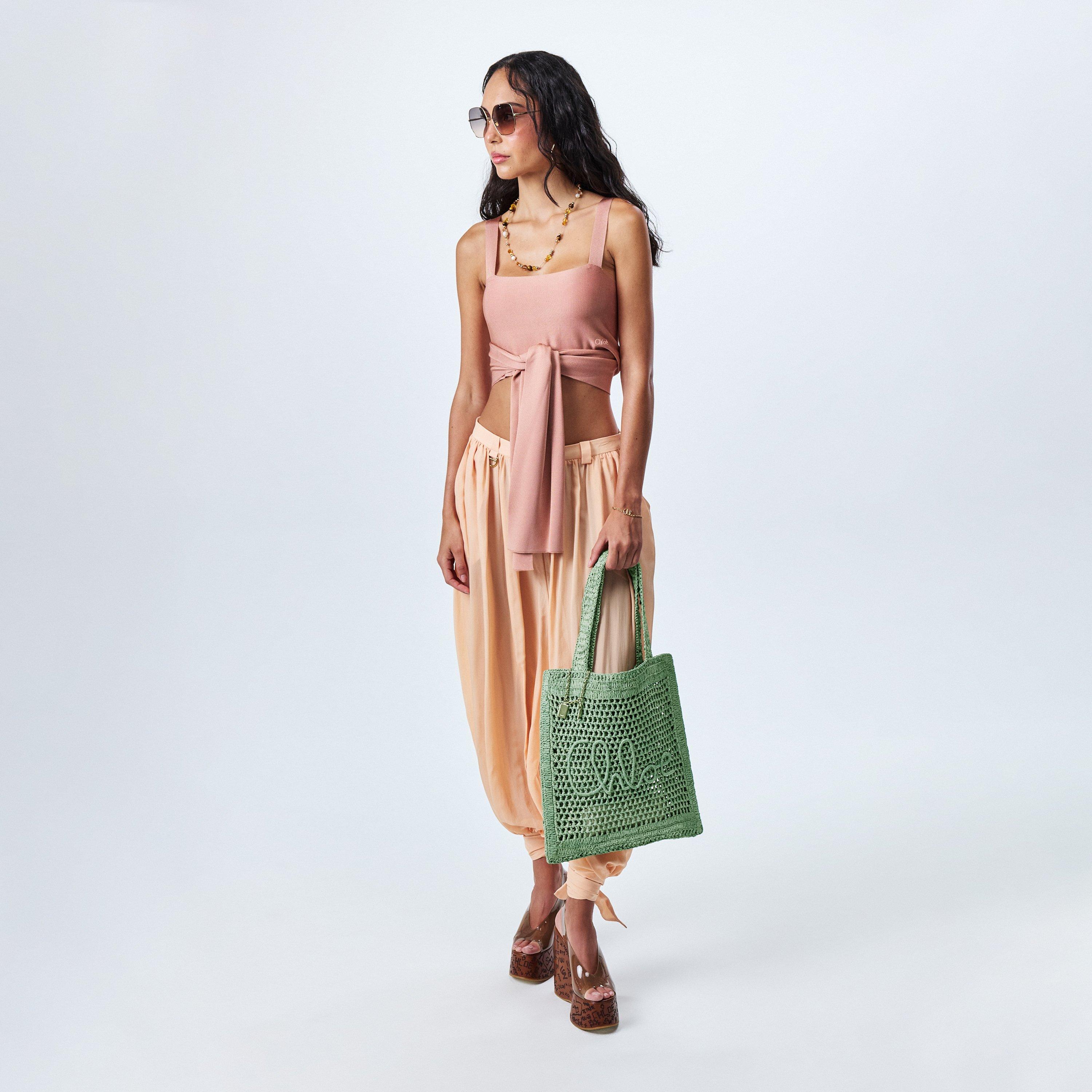 Tea Leaf Green - Chloe - Summer Banana Tote Bag - 6