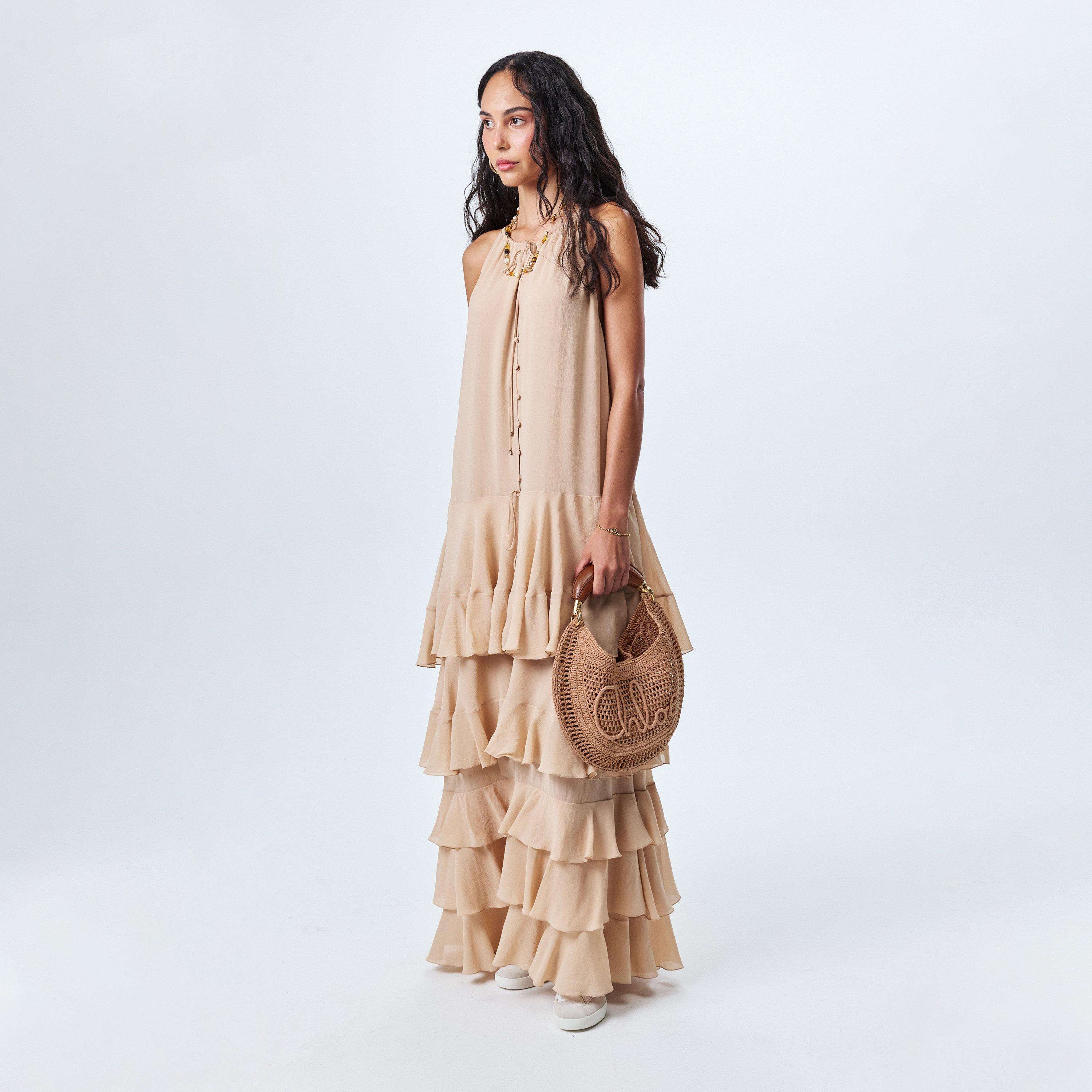 Summery Beige - Chloe - Women's Summer Banana Straw Bags - 6